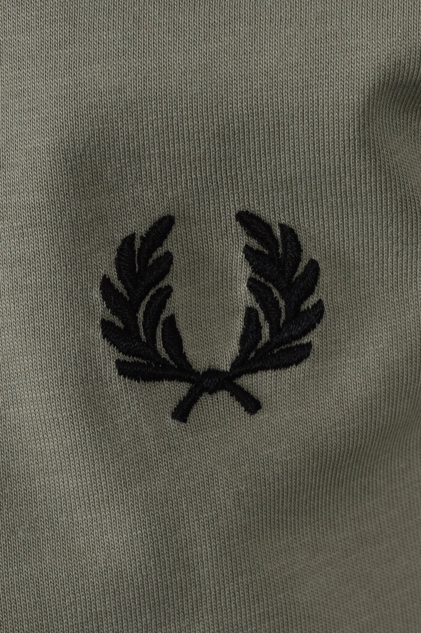 FRED PERRY TWIN TIPPED T-SHIRT SEAGRASS/BLACK Fred Perry
