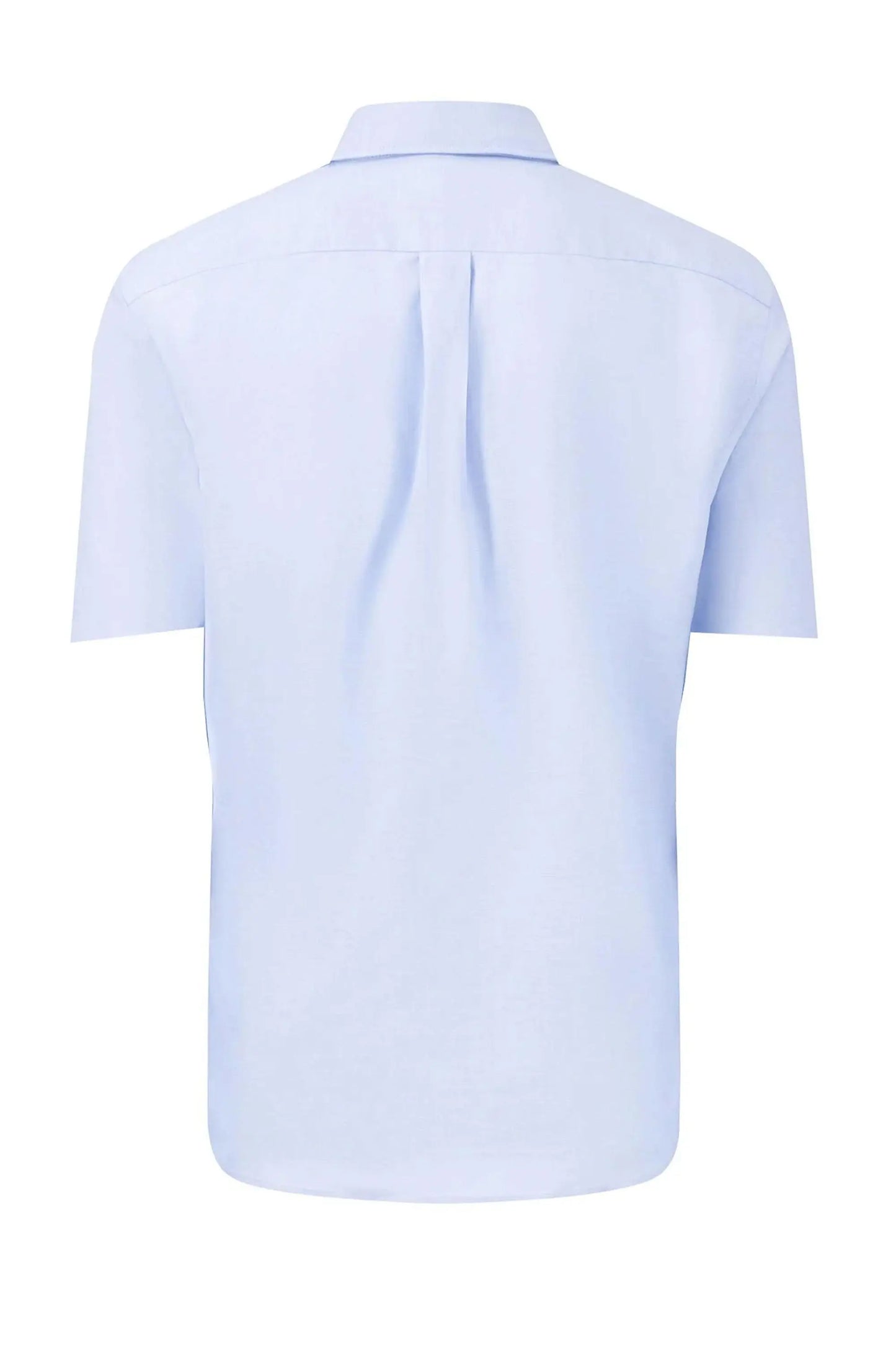 FYNCH-HATTON SHORT SLEEVED OXFORD SHIRT LIGHT BLUE Fynch-Hatton
