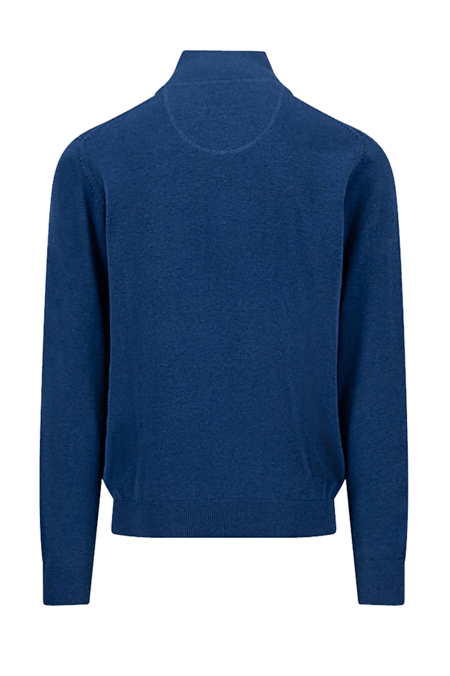 FYNCH-HATTON TROYER HALF ZIP KNITWEAR MIDNIGHT