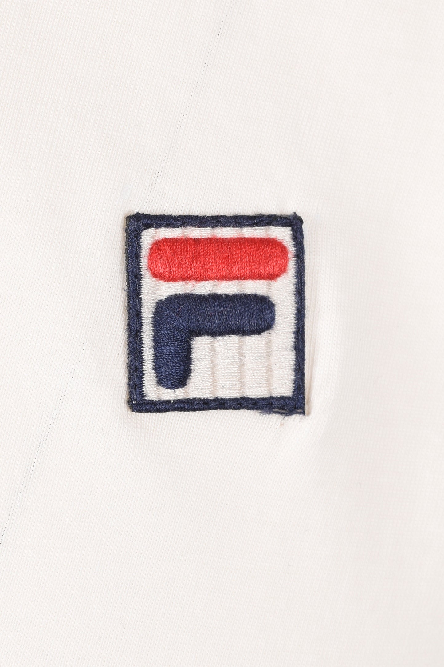 Fila Vintage Marconi Essential Ringer T-Shirt Gardenia/Fila Navy