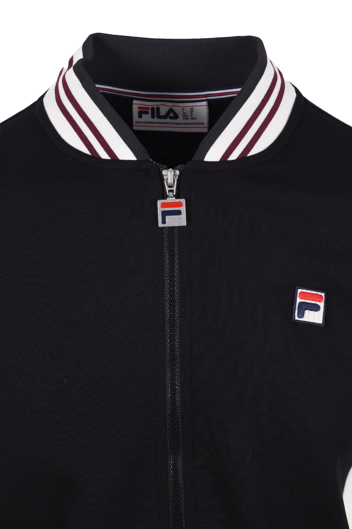 Fila Vintage Settanta Track Jacket Black/Gardenia/Charcoal