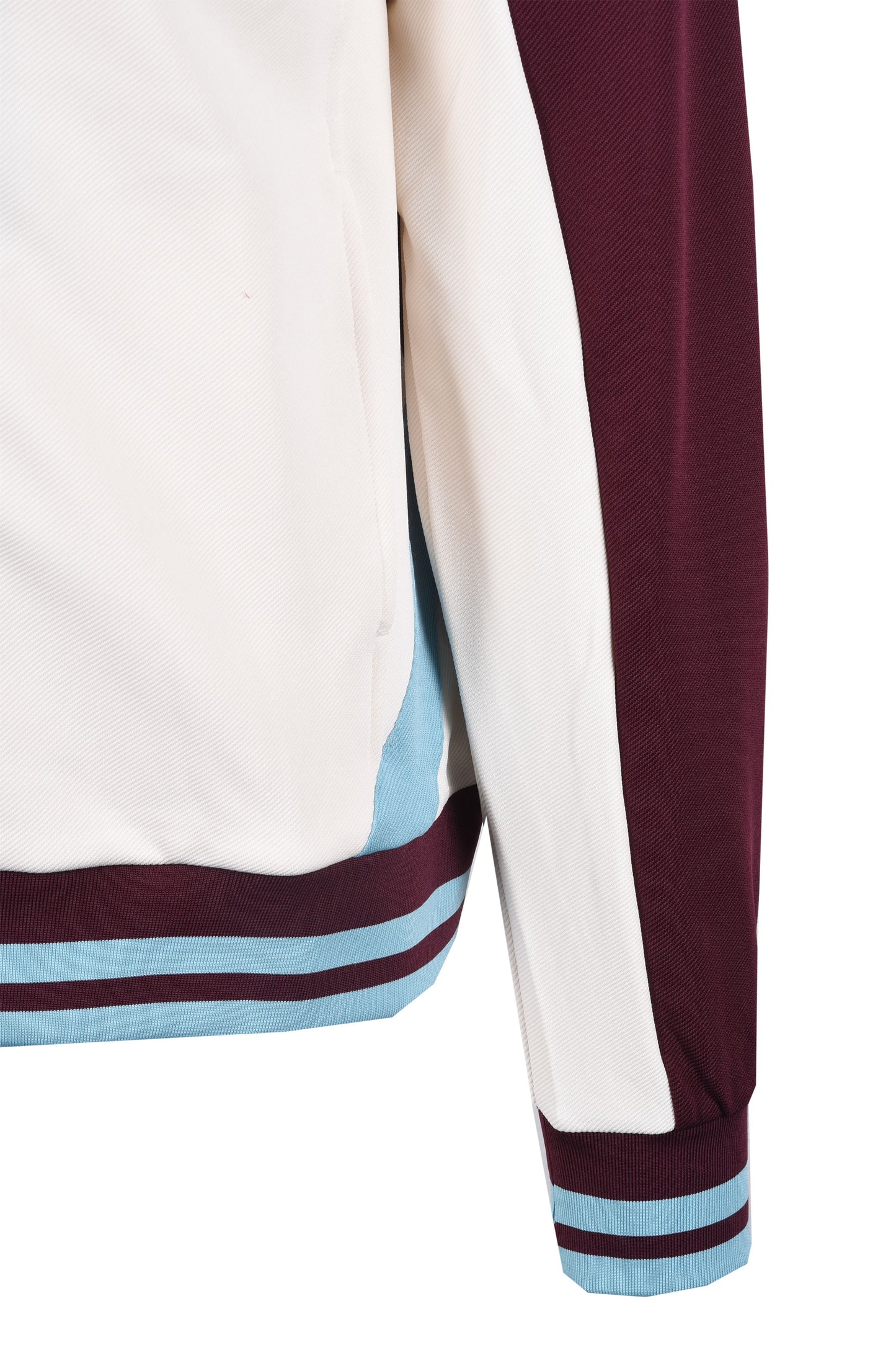 Fila Vintage Tie Breaker Track Jacket White/Blue/Burgundy