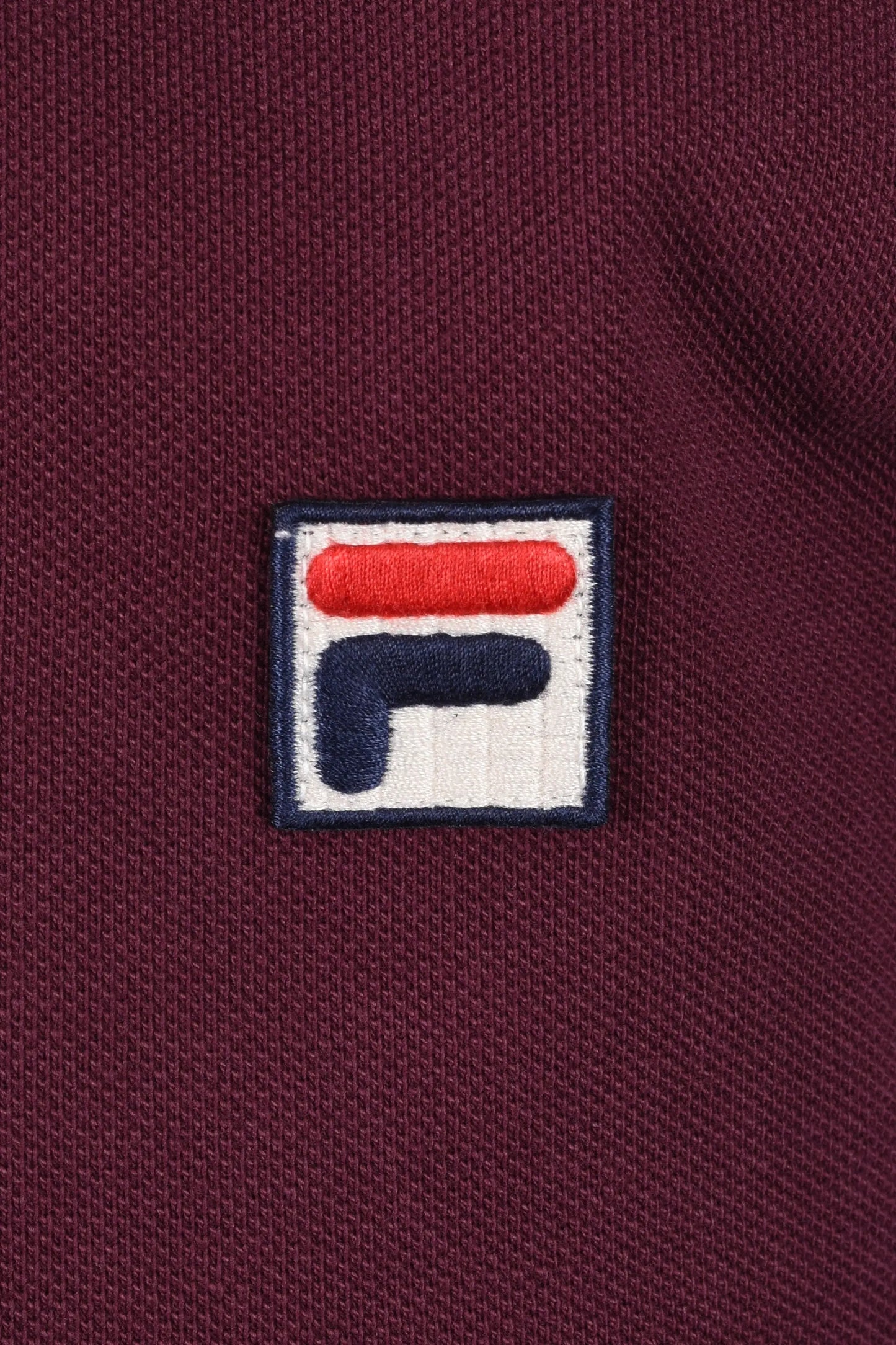 Fila Vintage Zev Polo Burgundy Fila Vintage