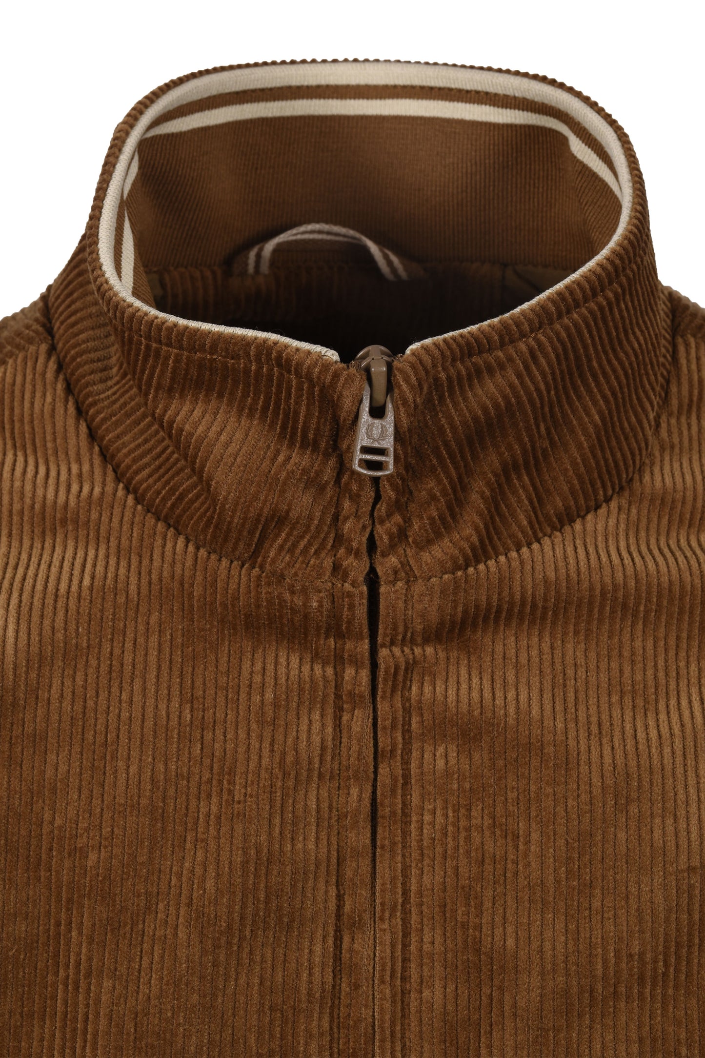 Fred Perry Cord Brentham Jacket Shaded Stone