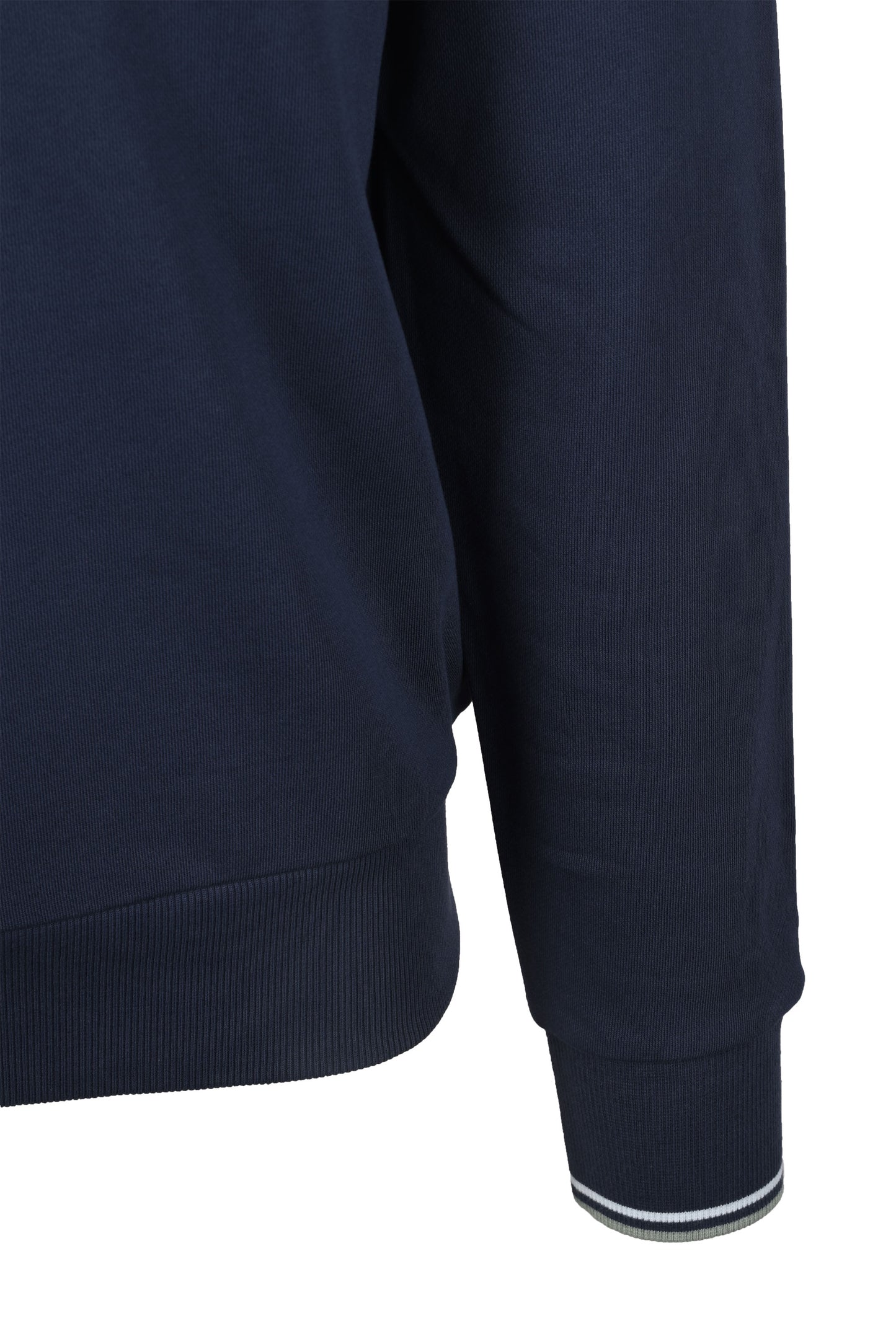 Fred Perry Crew Neck Sweatshirt Dark Airforce/Bayleaf