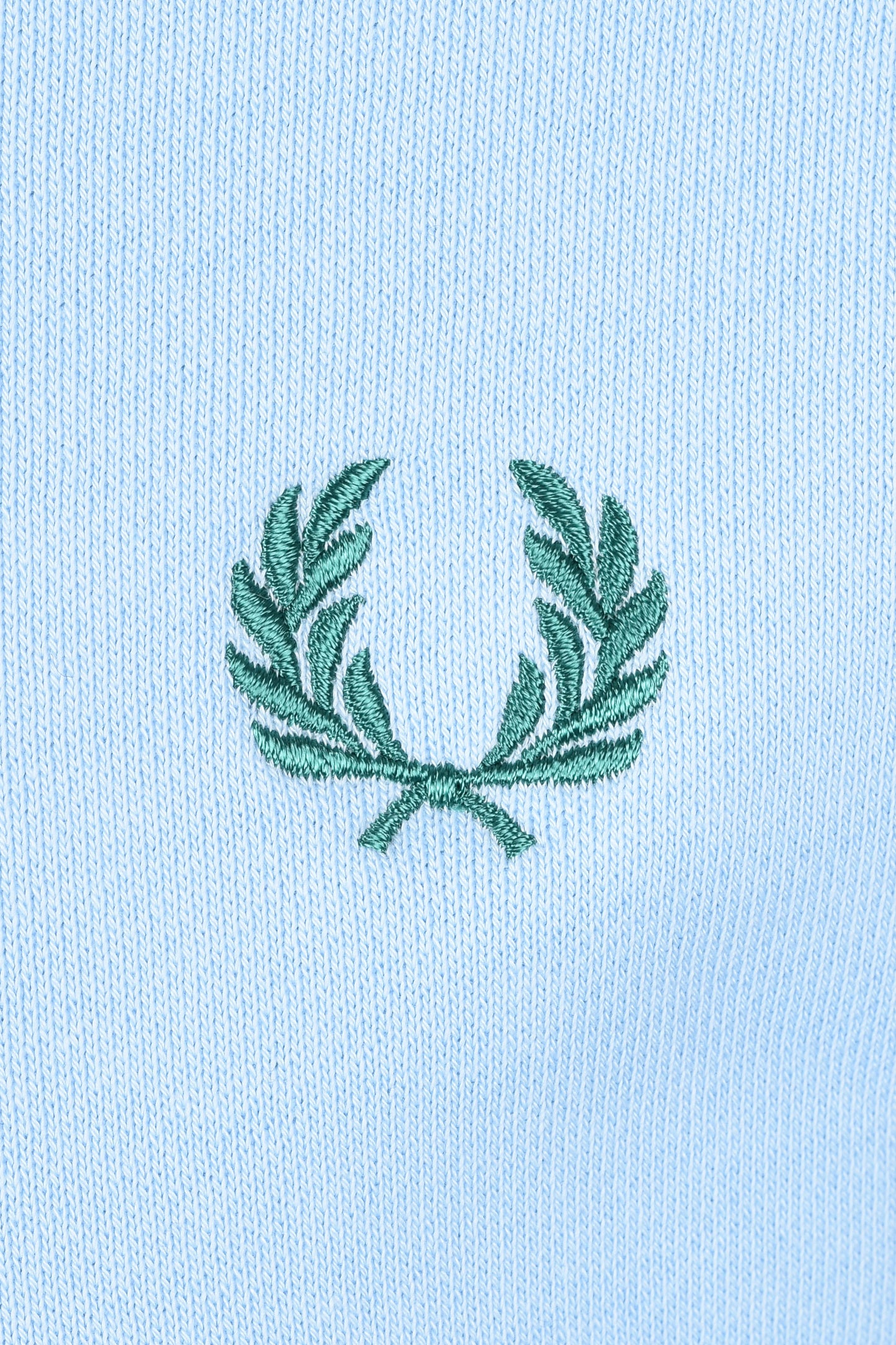 Fred Perry Crew Neck Sweatshirt Track Blue/Burnt Red/Green