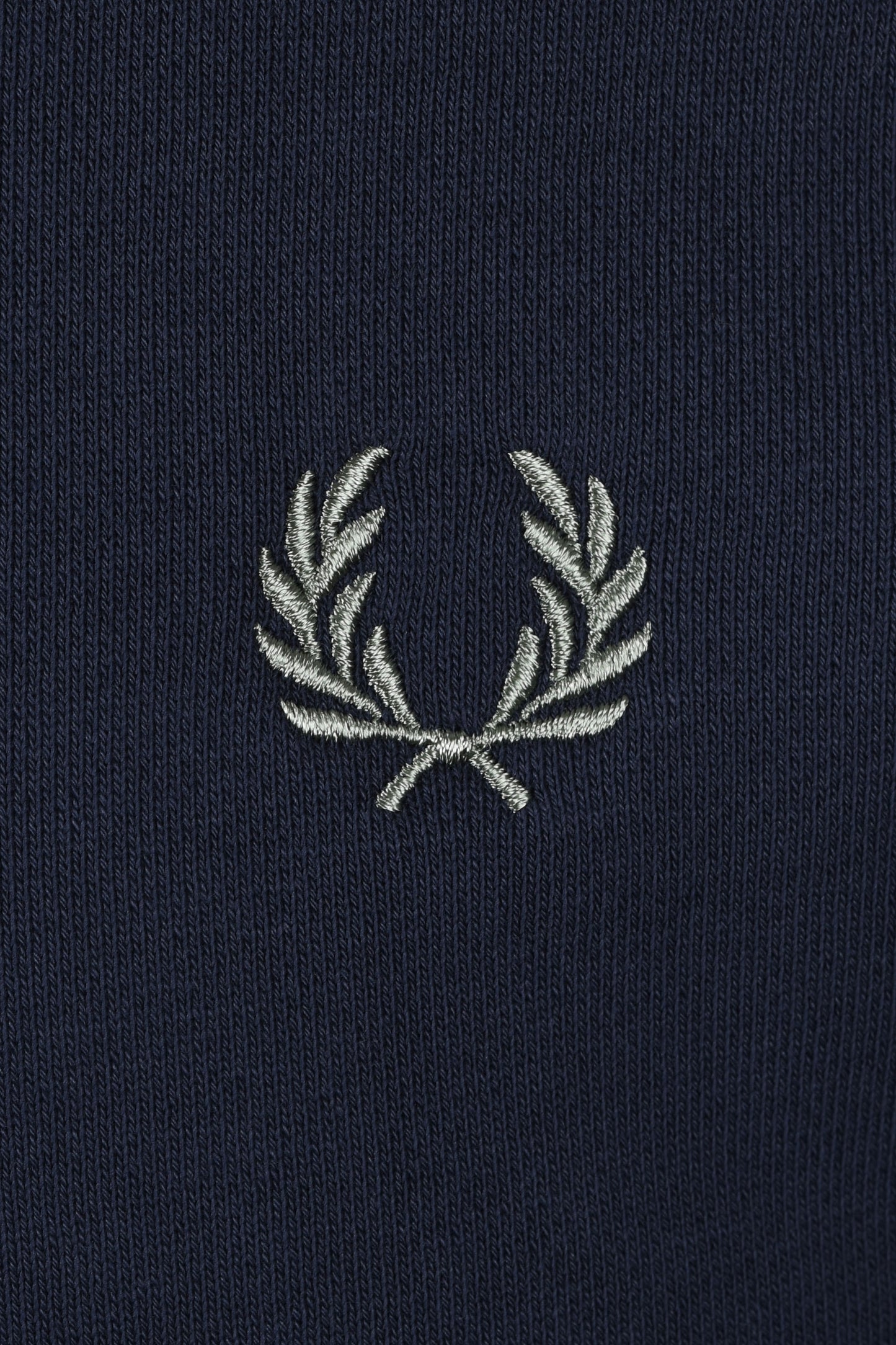 Fred Perry Half Zip Sweatshirt Dark Airforce/Lilac/Bayleaf