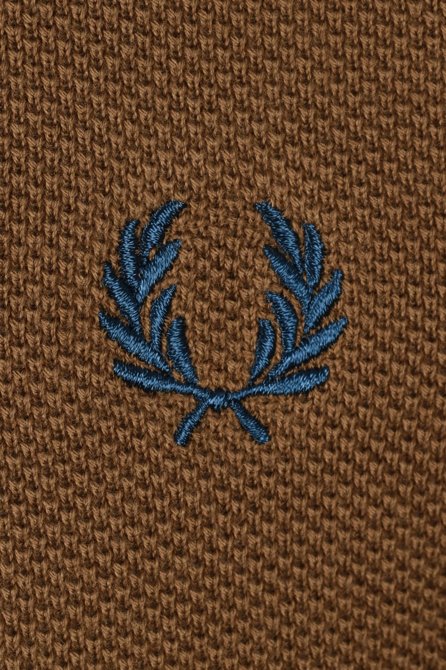 Fred Perry Pique Knitted Polo Shaded Stone Fred Perry