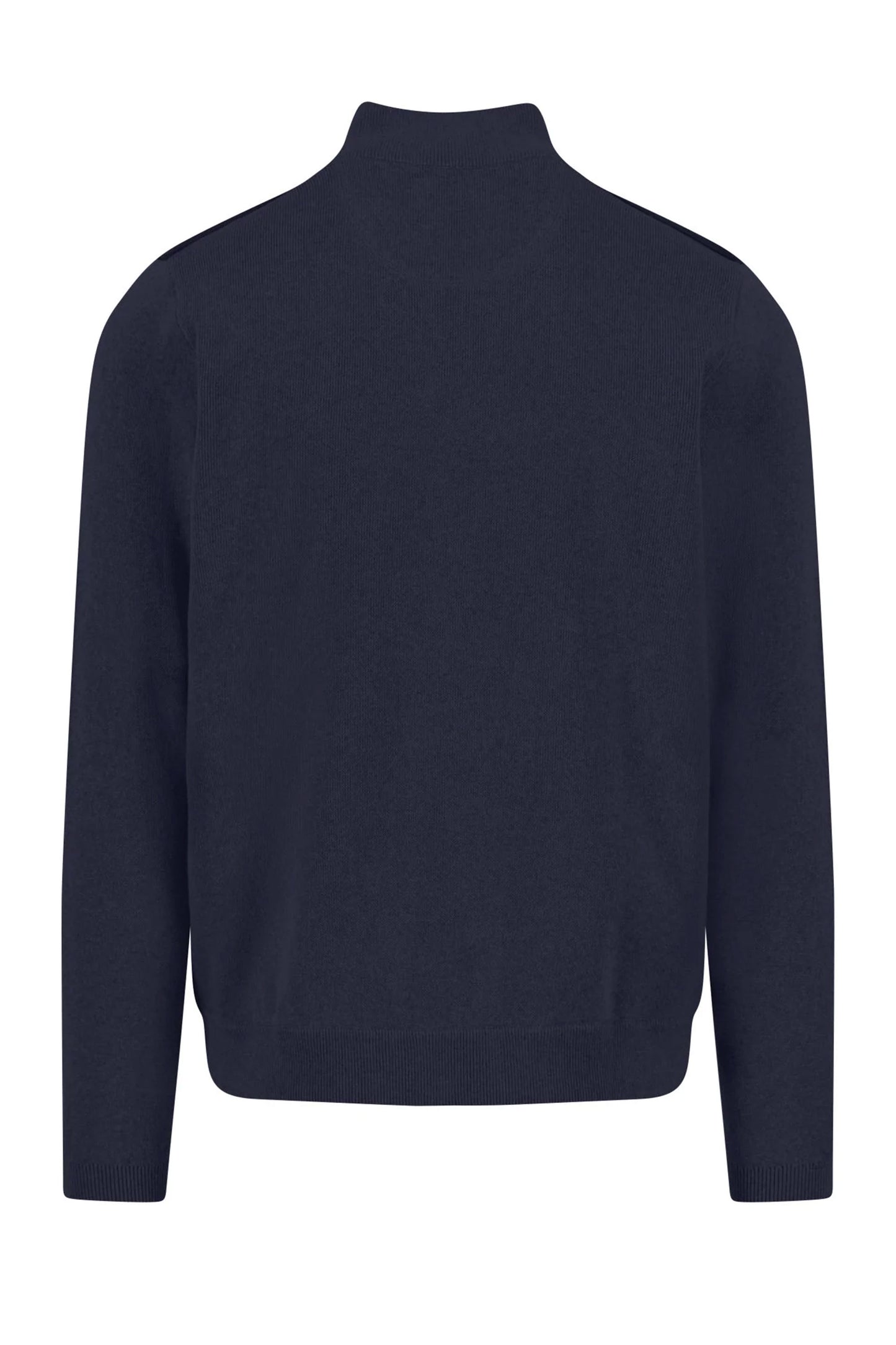 Fynch-Hatton Full-Zip Knitwear Navy