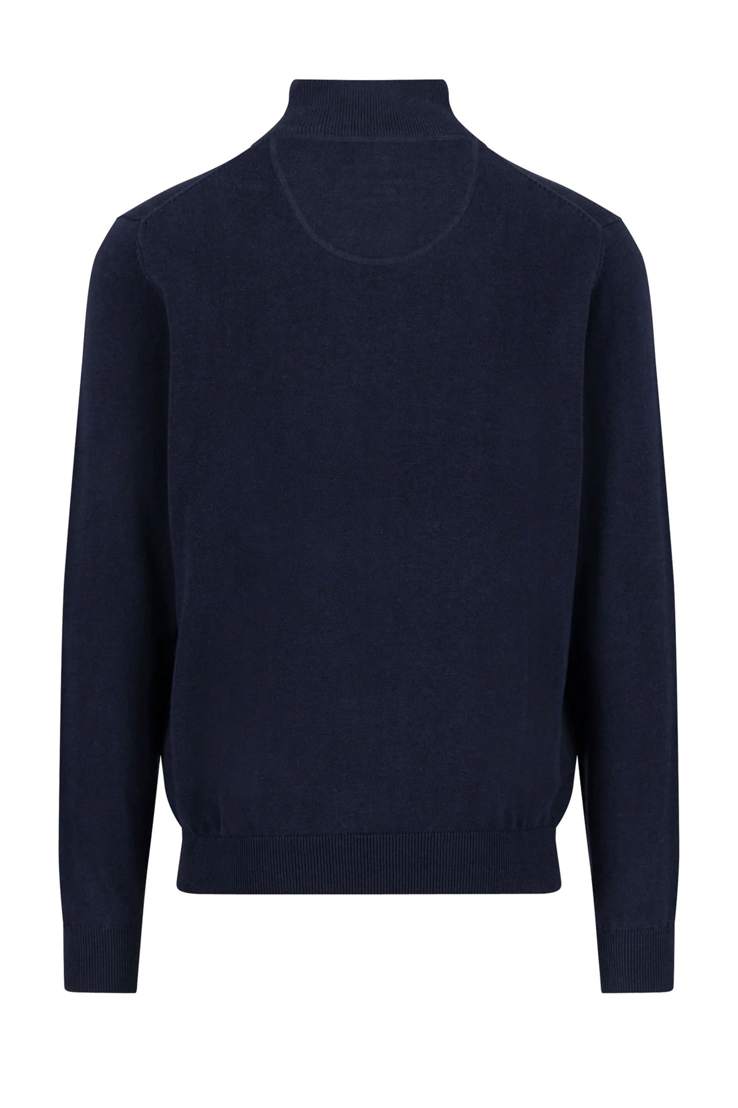 Fynch-Hatton Half Zip Knitwear Navy