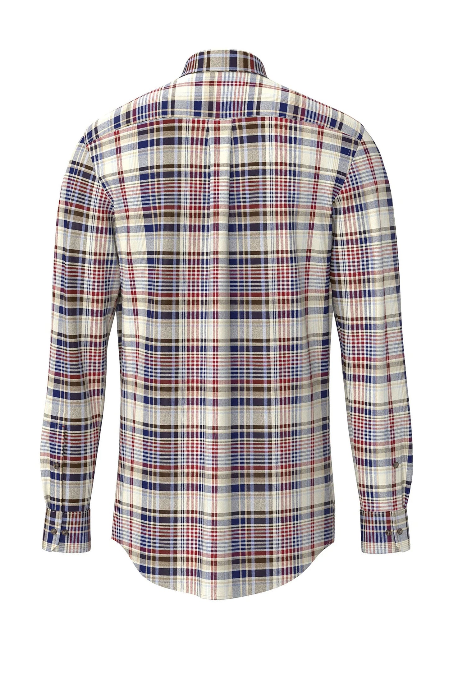 Fynch-Hatton Long Sleeve Shirt Garnet Red