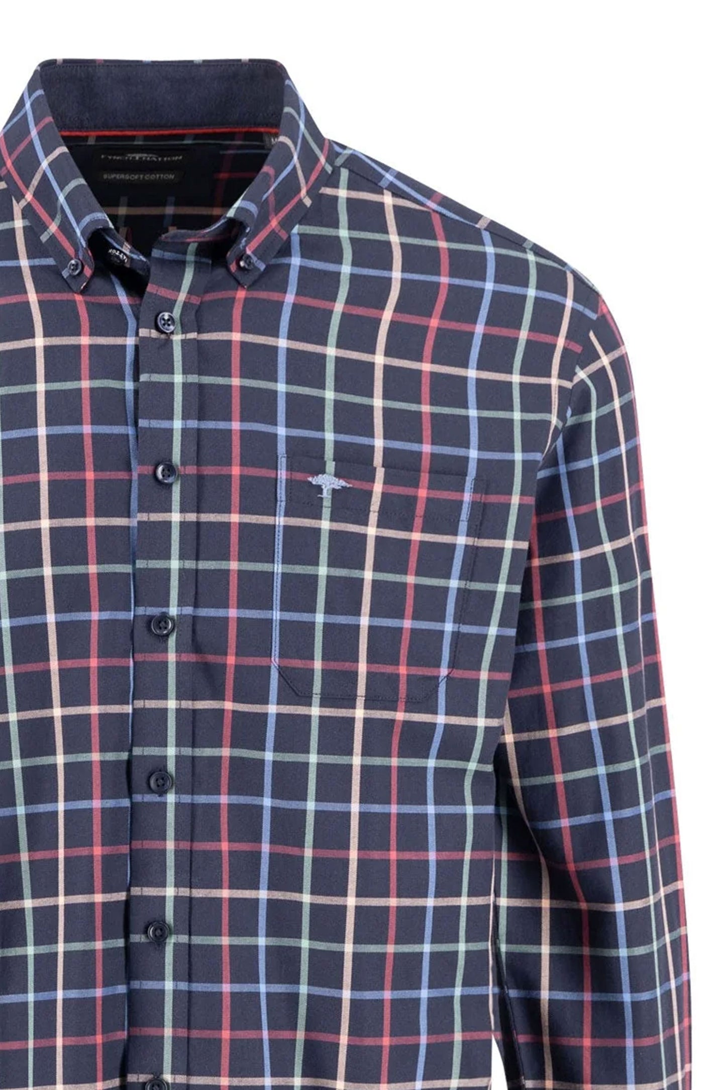 Fynch-Hatton Long Sleeved Shirt Berry