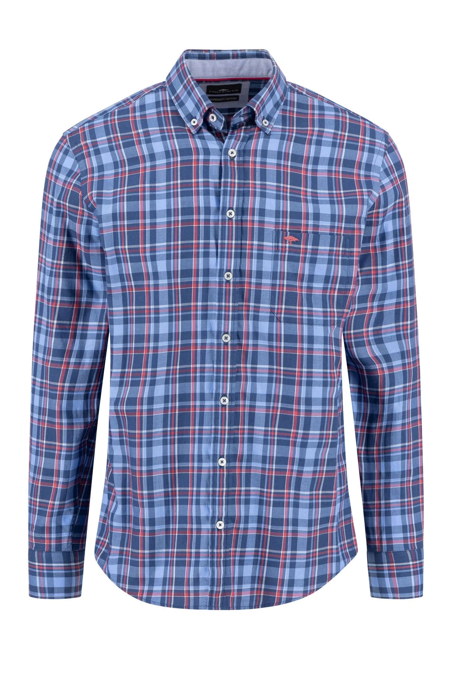 Fynch-Hatton Long Sleeved Shirt Berry