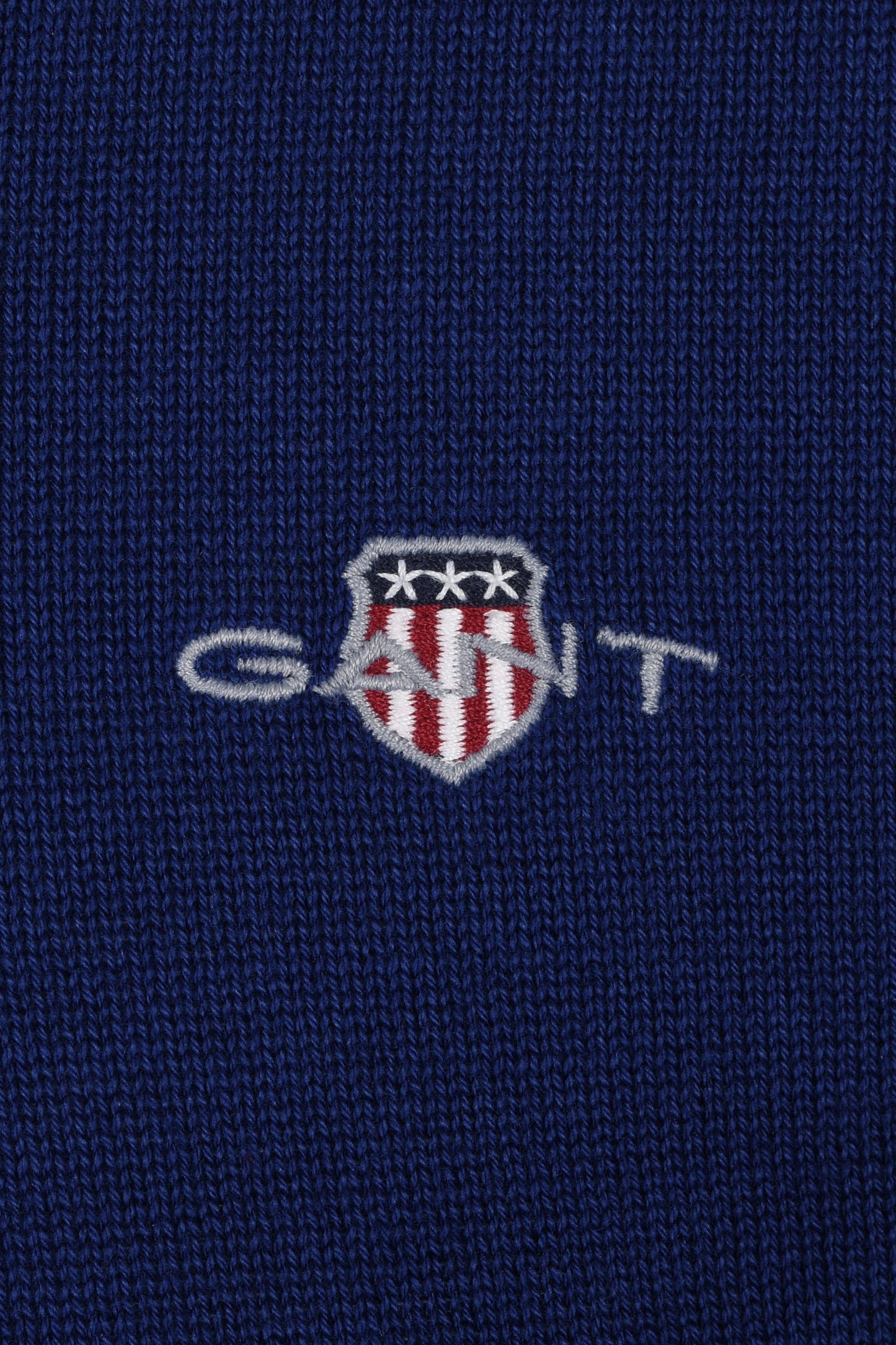 GANT CLASSIC COTTON HALF ZIP RICH NAVY