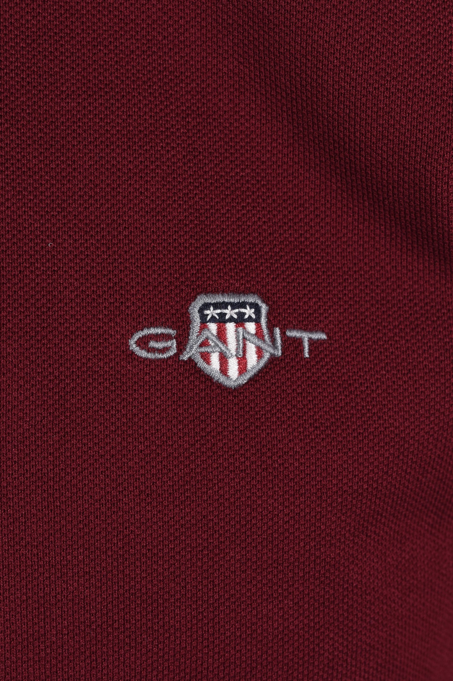GANT CLASSIC REG POLO DEEP GRAPE WINE Gant Michael Stewart Menswear Polo Shirts