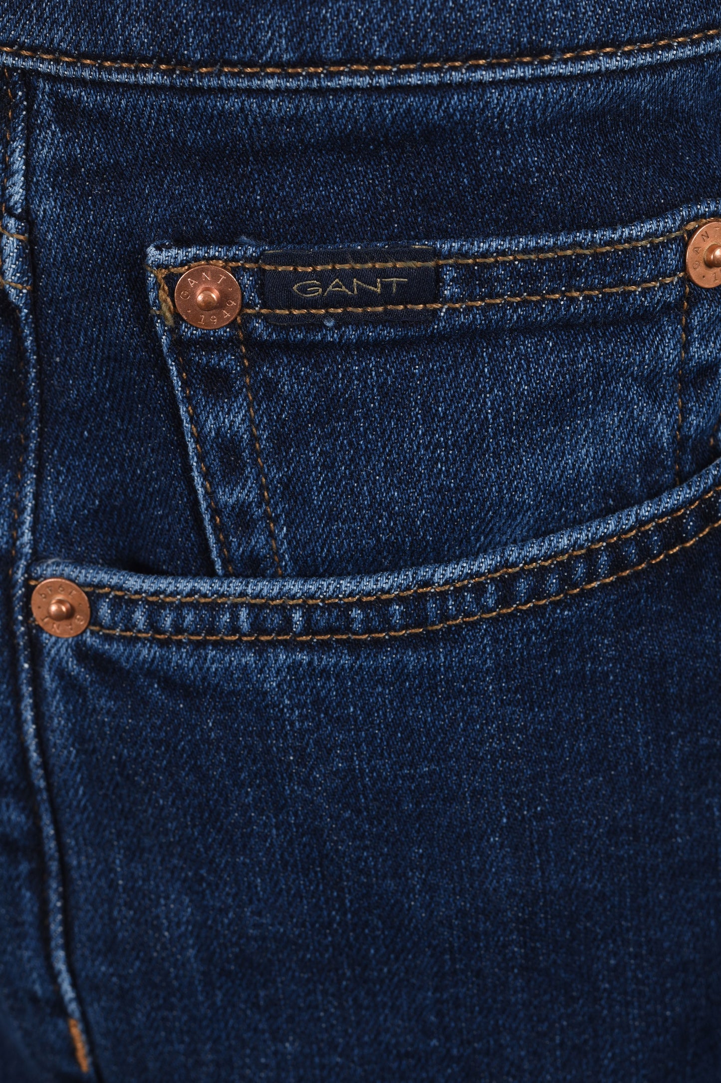 GANT CLASSIC REGULAR JEANS MID BLUE Gant Michael Stewart Menswear Jeans
