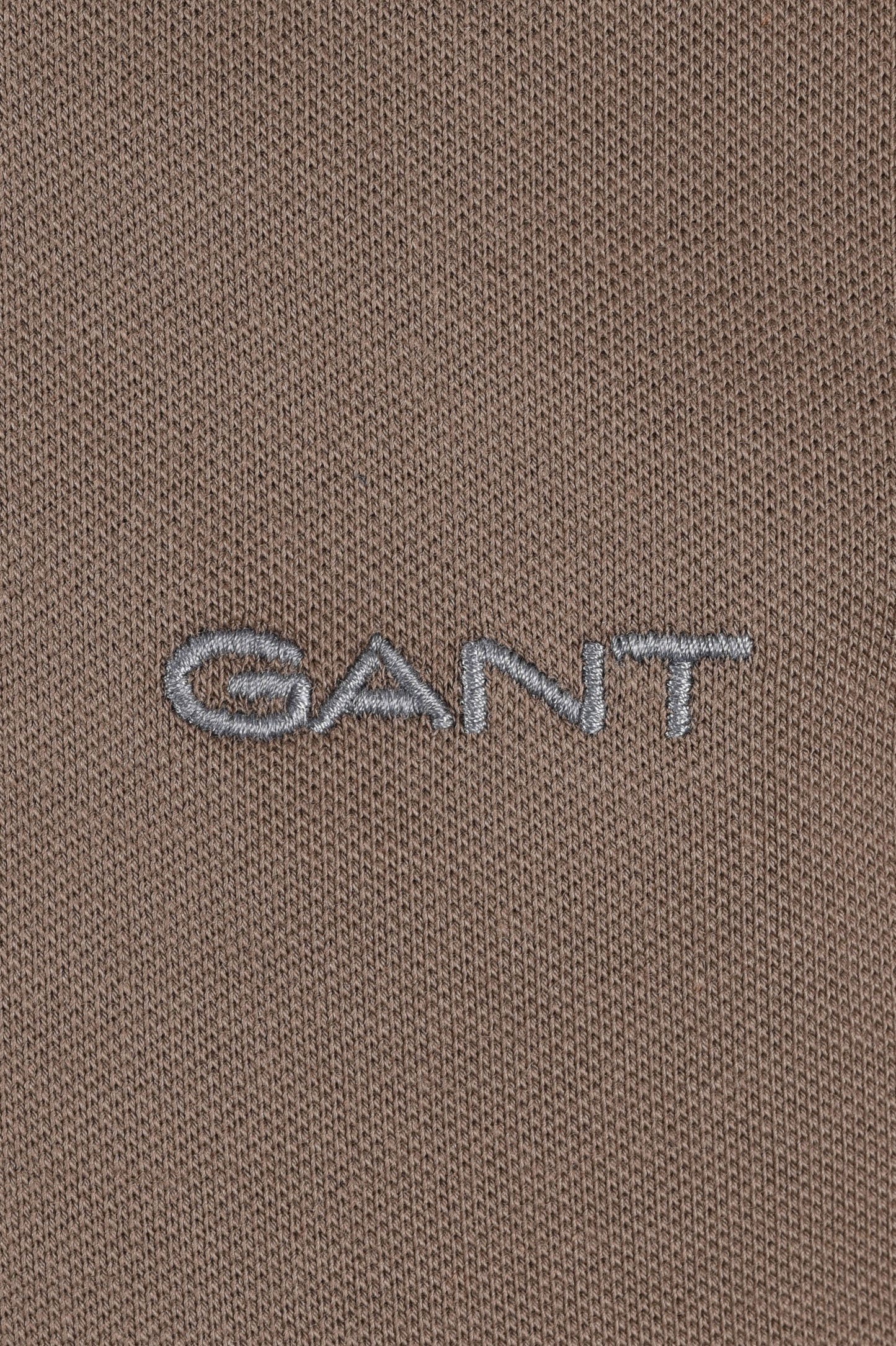 GANT CONTRAST POLO SHIRT FADED TAUPE Gant Michael Stewart Menswear Polo Shirts