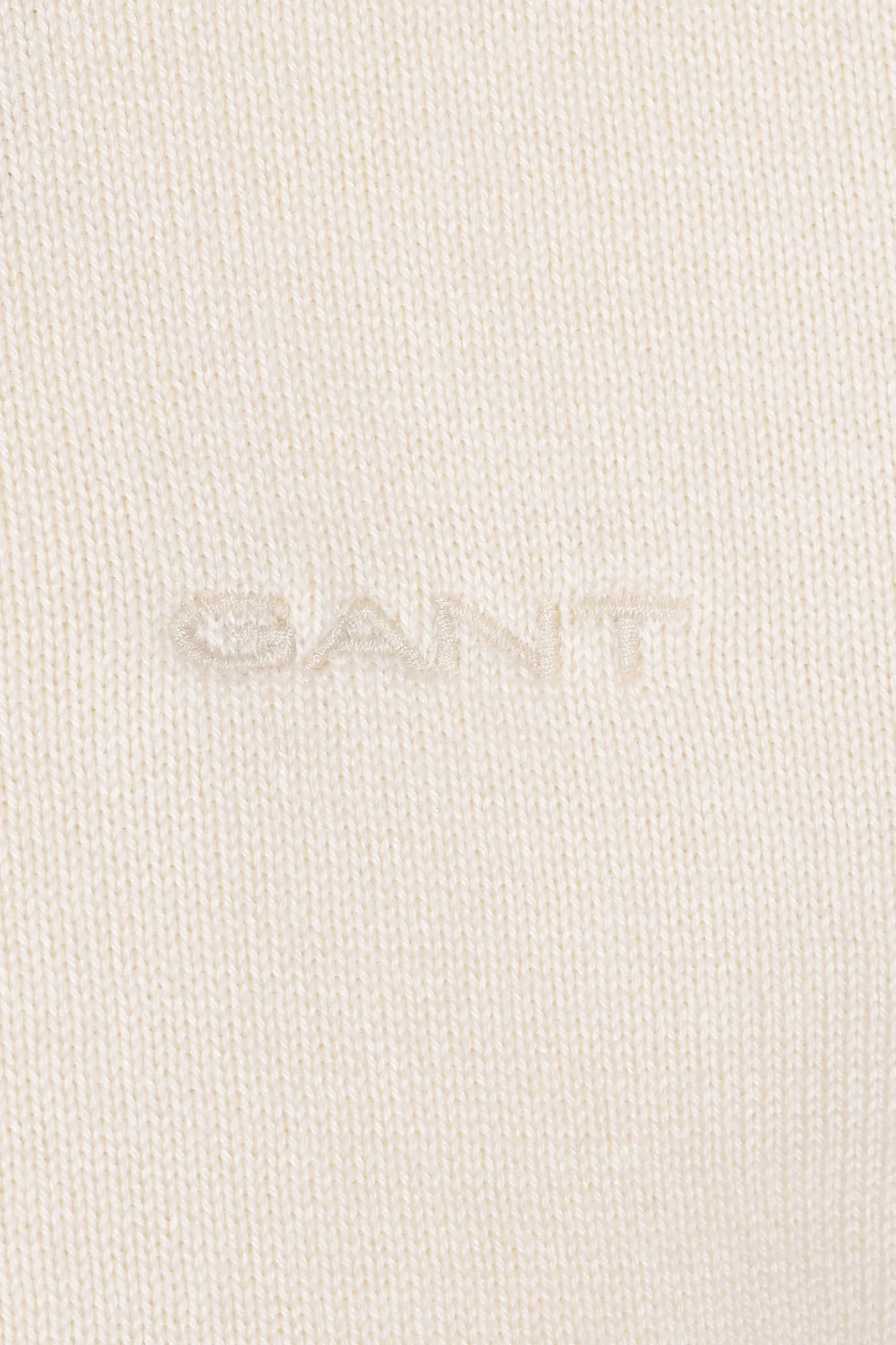GANT COTTON MODAL KNITTED POLO CREAM Gant