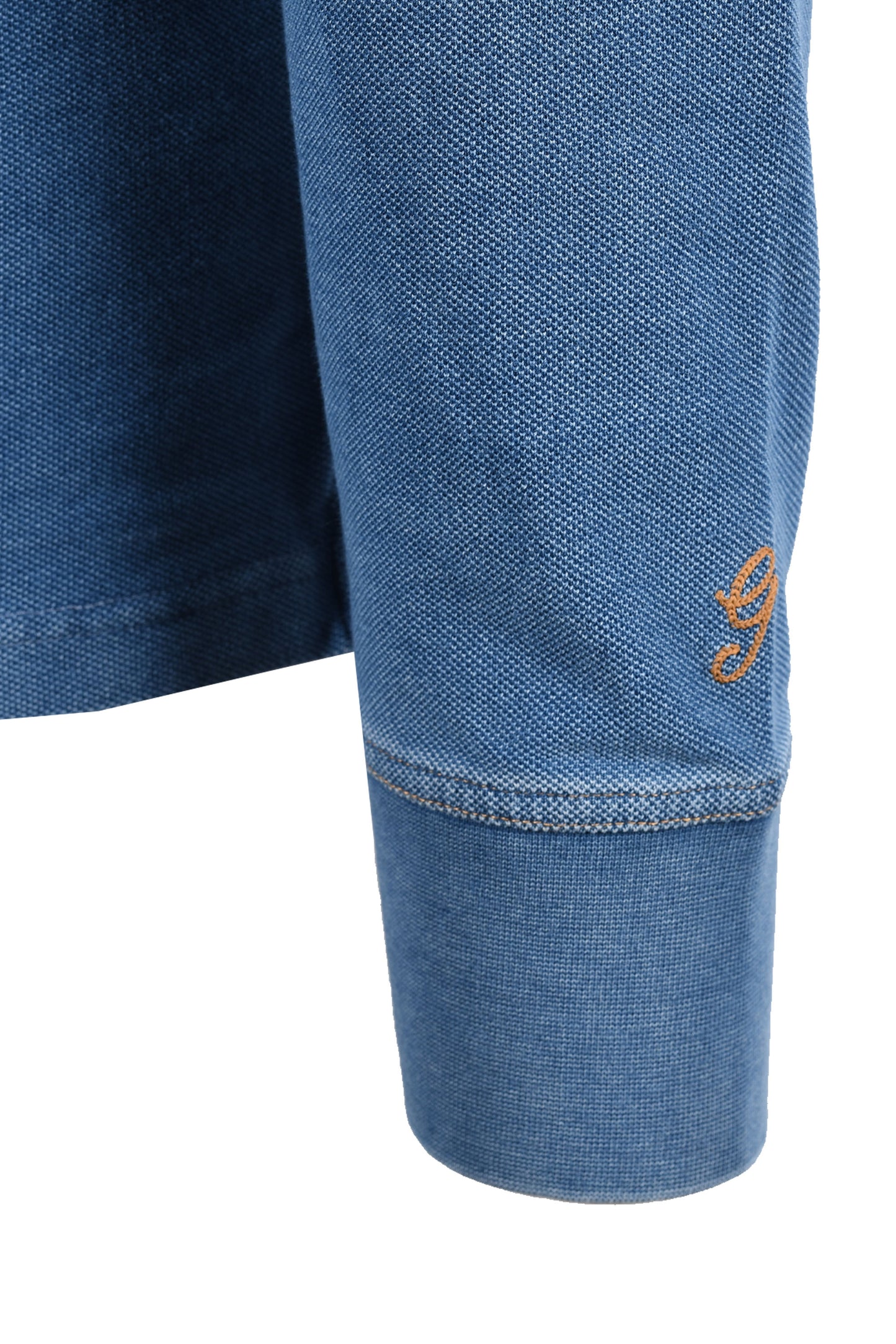 GANT INDIGO RUGGER INDIGO Gant Michael Stewart Menswear Polo Shirts