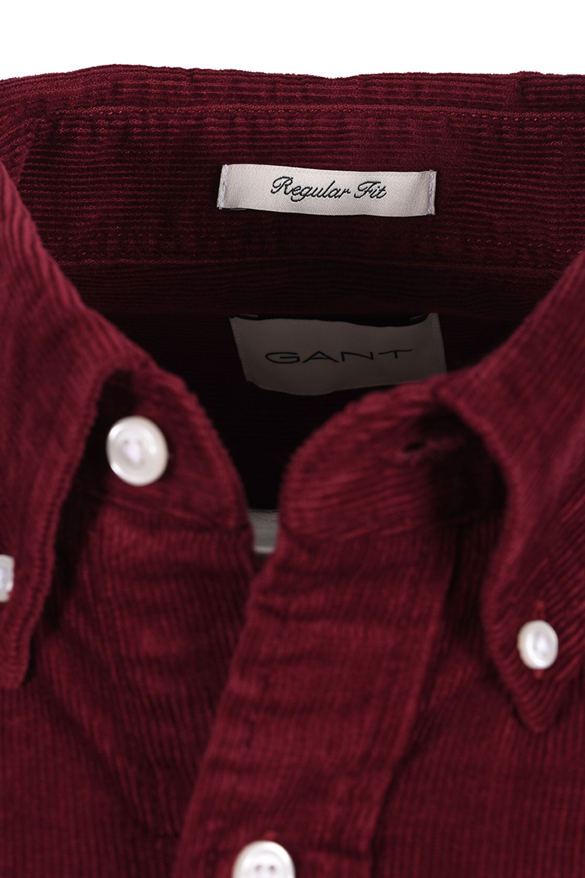 GANT REG CORDUROY SHIRT DEEP GRAPE WINE