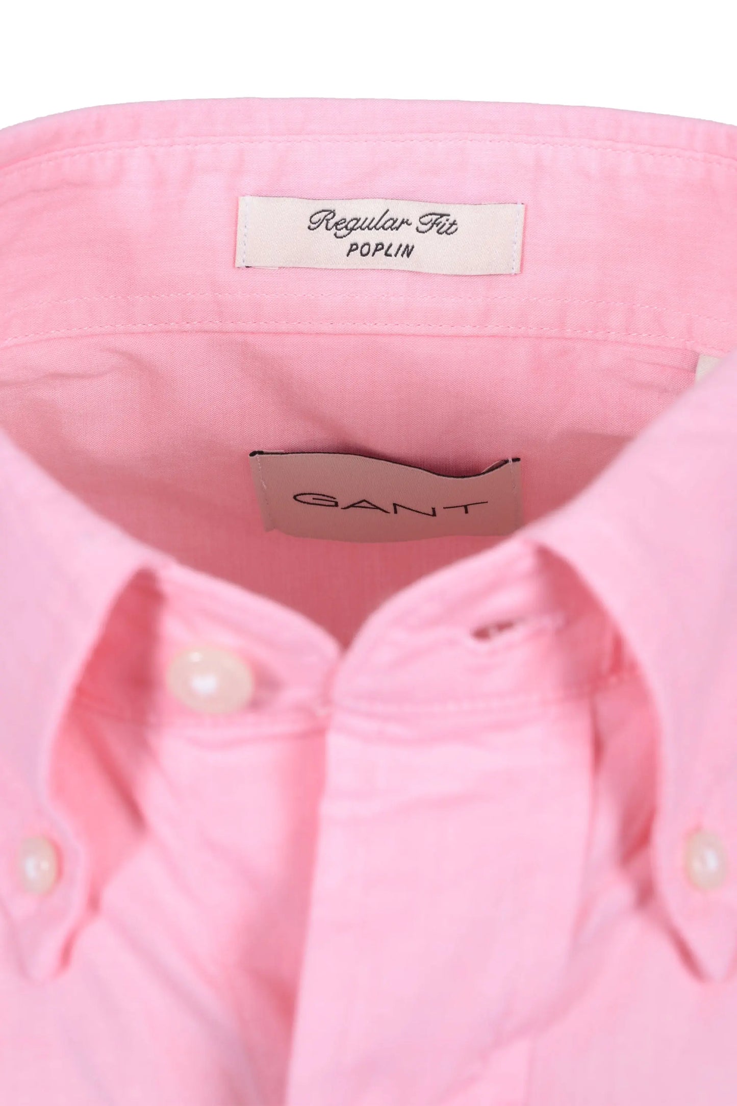 GANT REG POPLIN SHORT SLEEVE SHIRT WASHED PINK Gant
