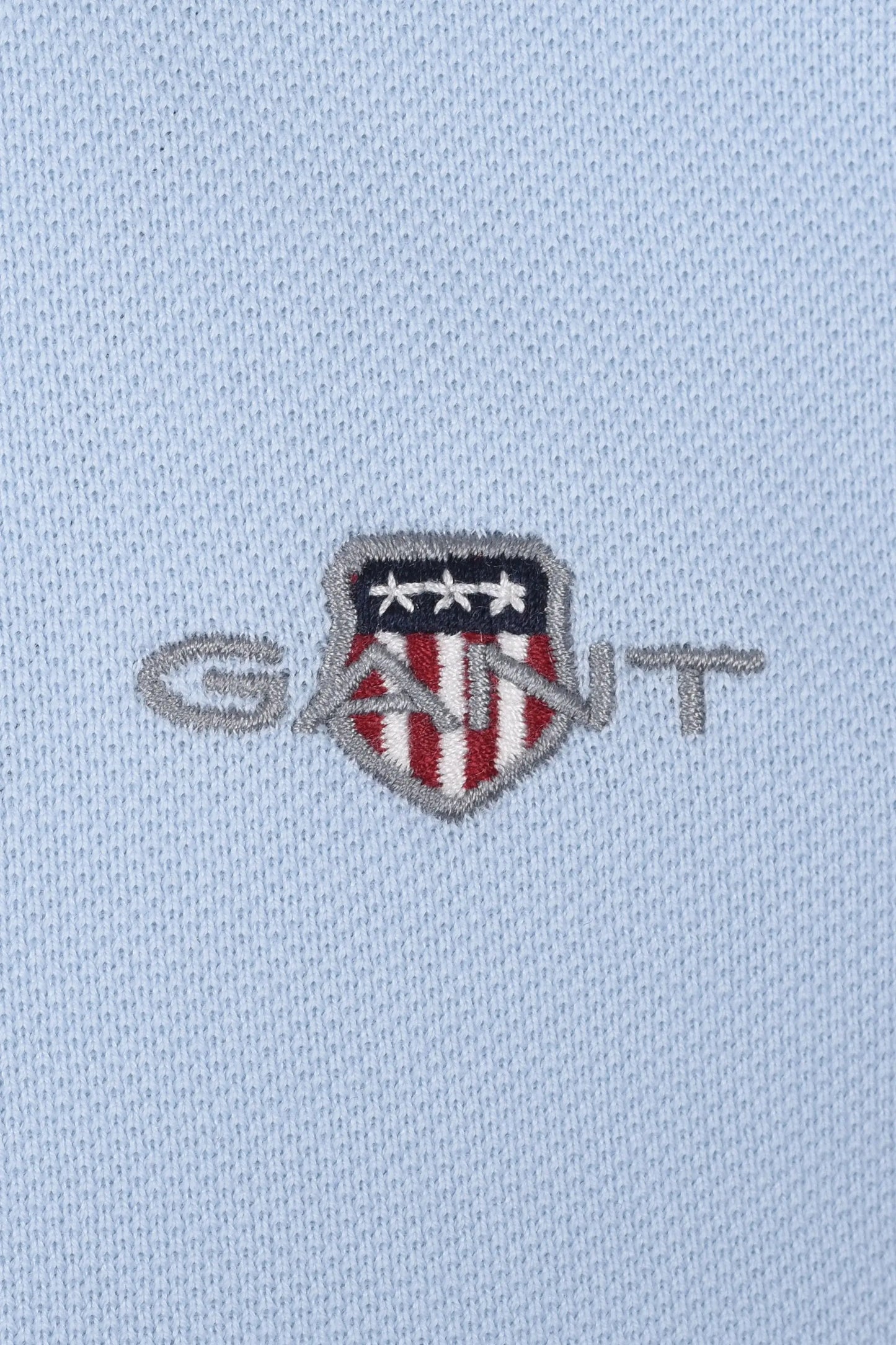 GANT REG SHIELD SS PIQUE POLO SHIRT FRESH BLUE Gant