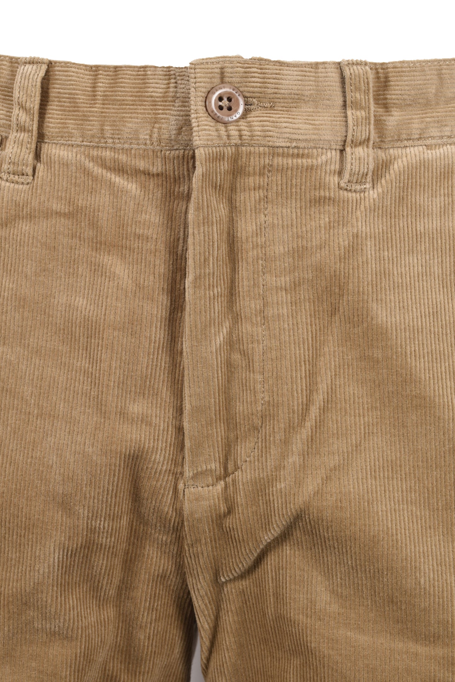 GANT REGULAR CORD CHINOS LIGHT TAUPE Gant Michael Stewart Menswear Chinos