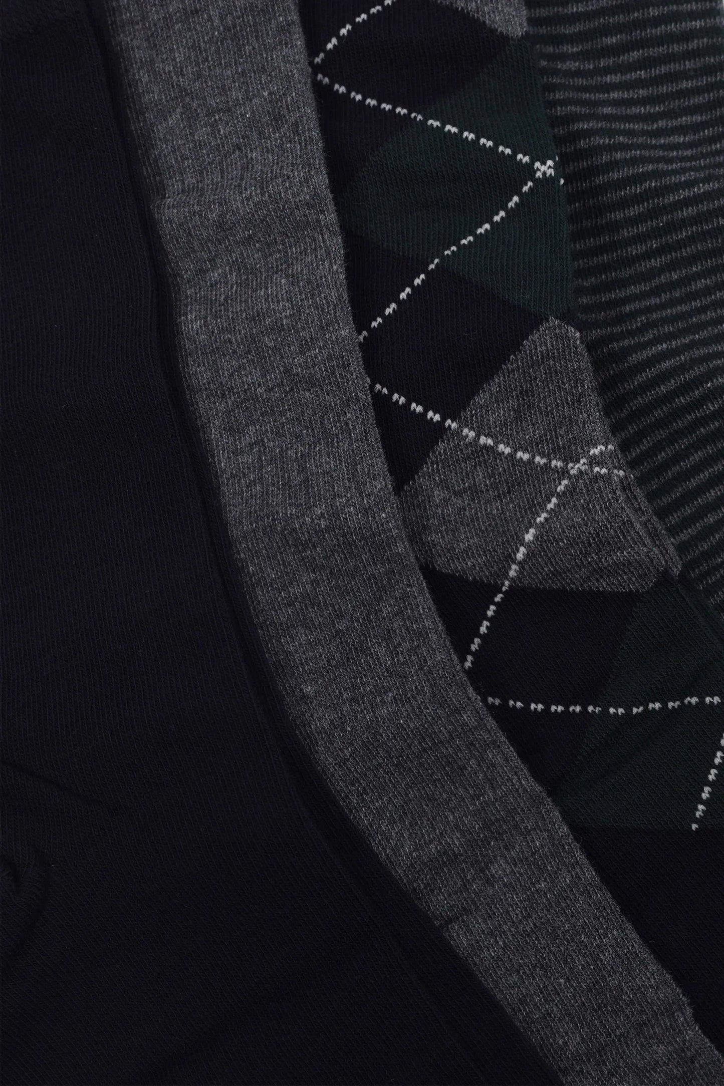 Gant Argyle & Stripe 4pk Socks Marine Gant