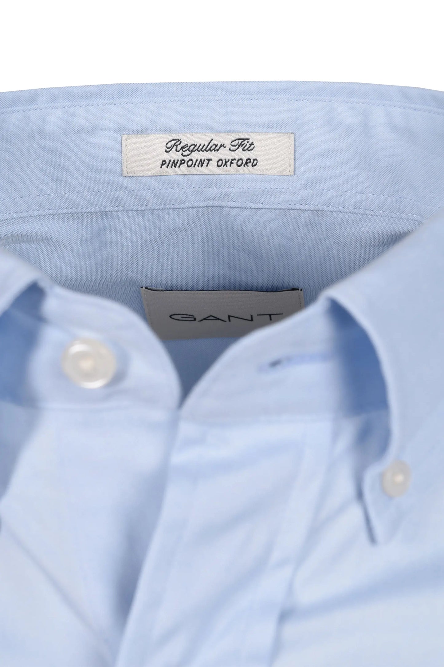 Gant Reg Pinpoint Oxford Shirt Light Blue Gant