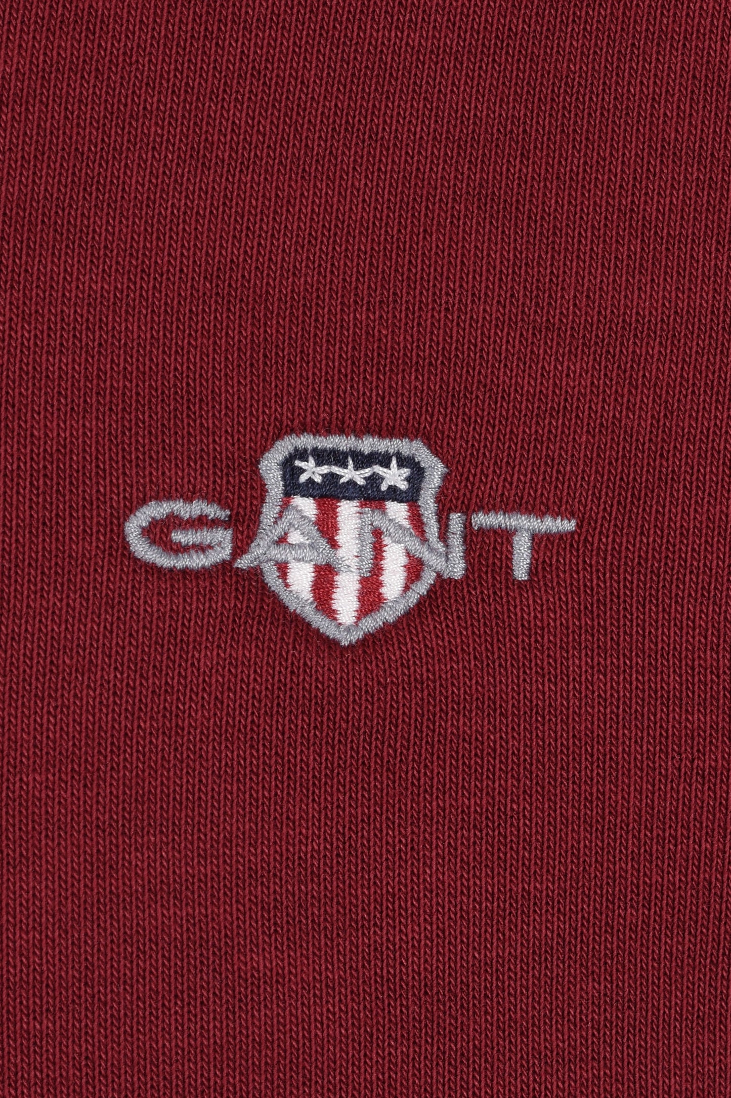 Gant Reg Shield Half Zip Sweat Plumped Red