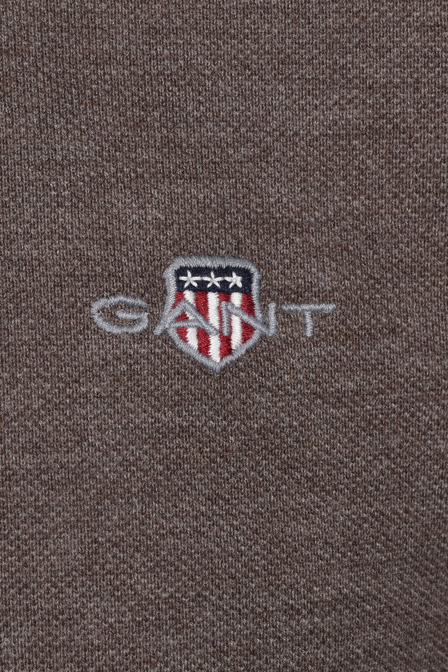 Gant Reg Shield SS Pique Polo Shirt Seawood Melange