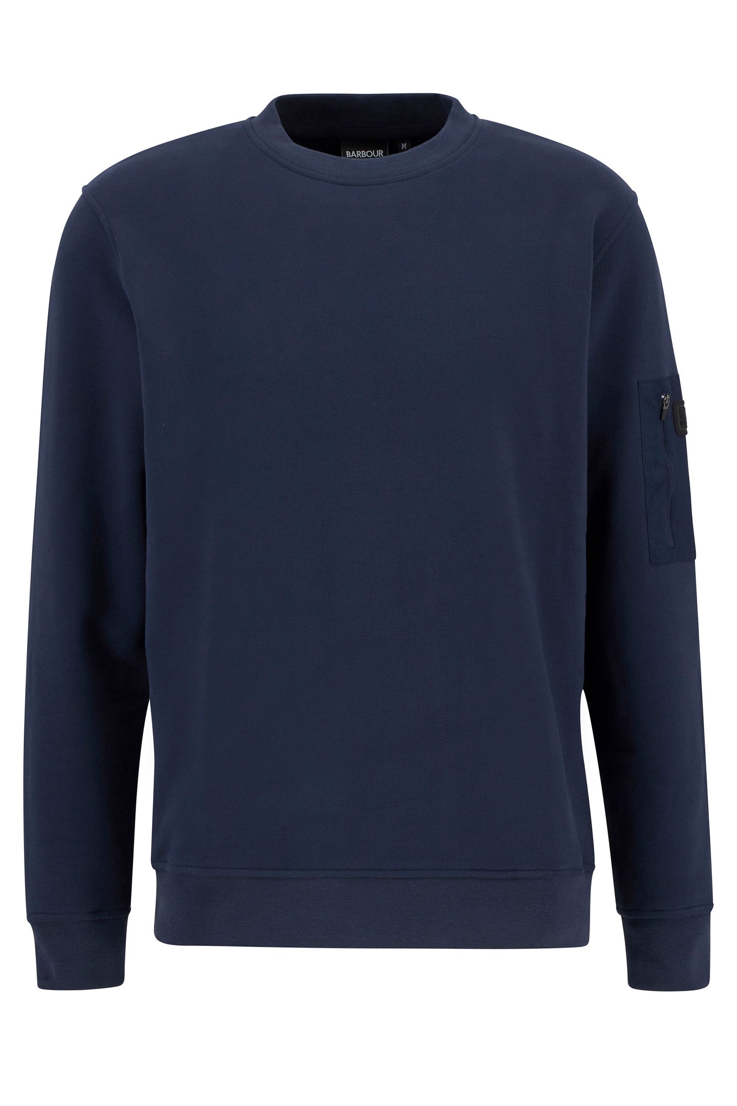 BARBOUR INTERNATIONAL GRIP SWEATSHIRT NAVY