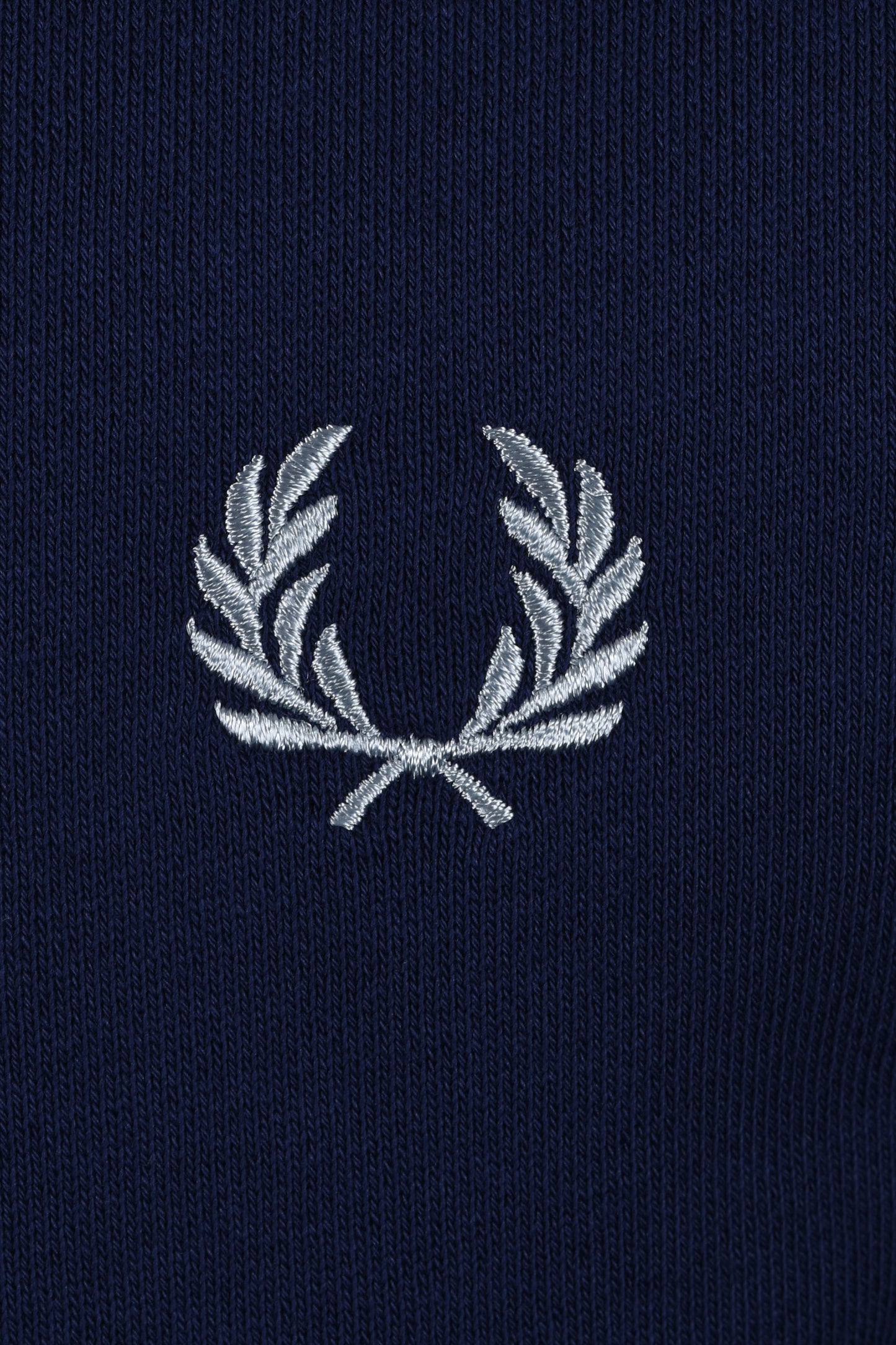 FRED PERRY HALF ZIP SWEATSHIRT FRENCH NAVY/GOLD/BLUE