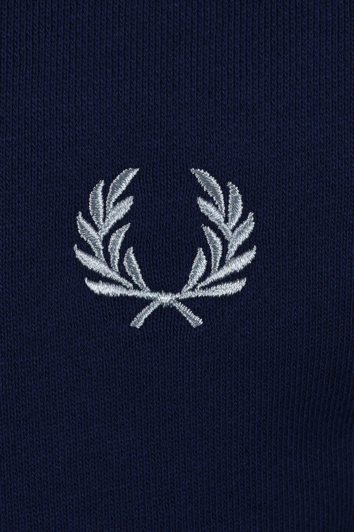 FRED PERRY HALF ZIP SWEATSHIRT FRENCH NAVY/GOLD/BLUE Fred Perry