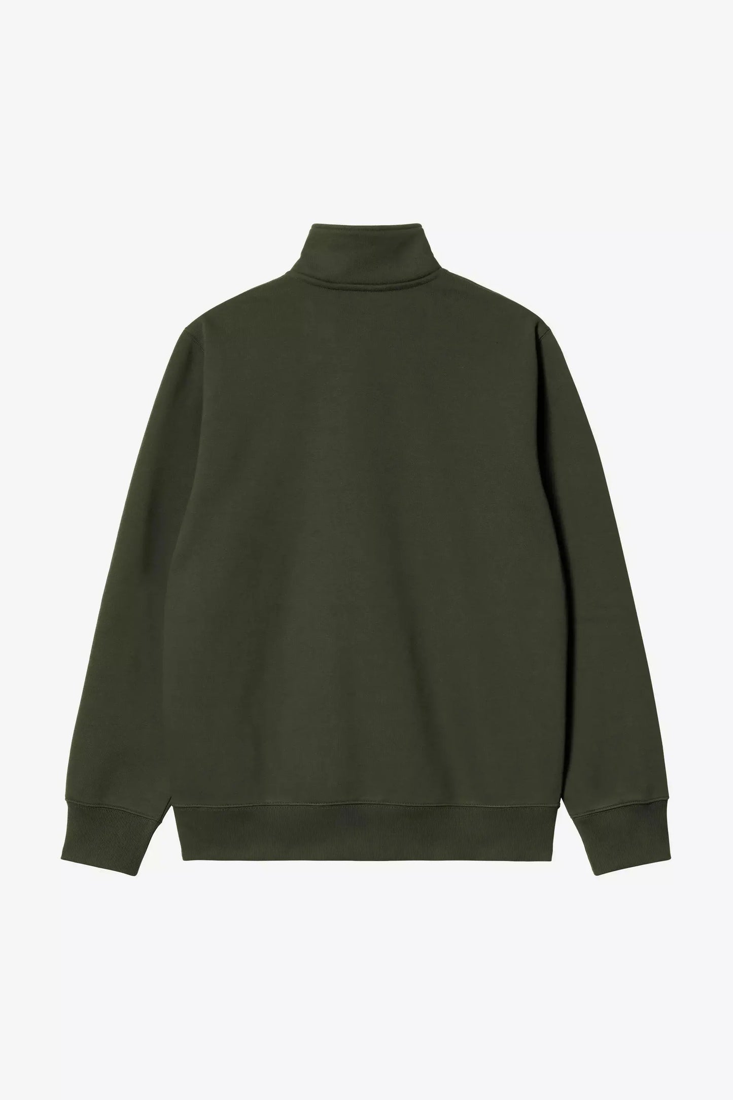 CARHARTT CHASE ZIP NECK SWEATSHIRT OLIVE/GOLD Carhartt