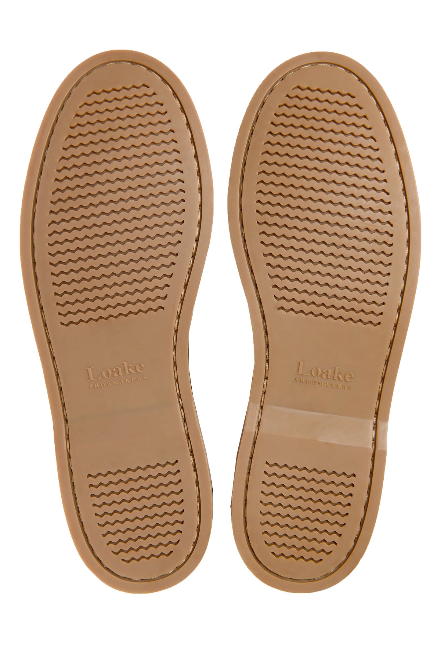 LOAKE PADSTOW BOAT SHOE BROWN NUBUCK