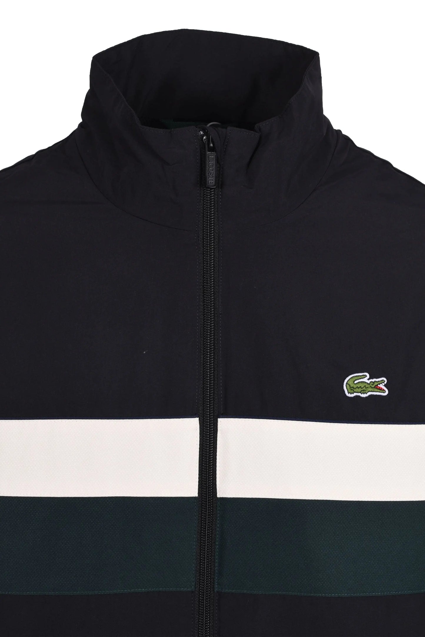 Lacoste Colour-Block Jacket Black/Cream/Green Lacoste