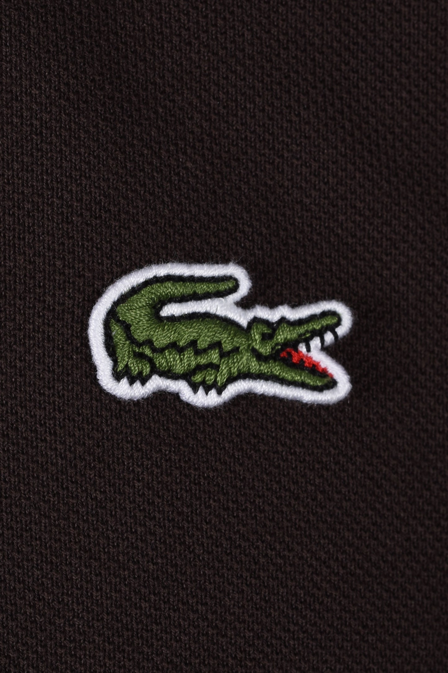 Lacoste L.12.12 Pique Cotton Polo Shirt Brown