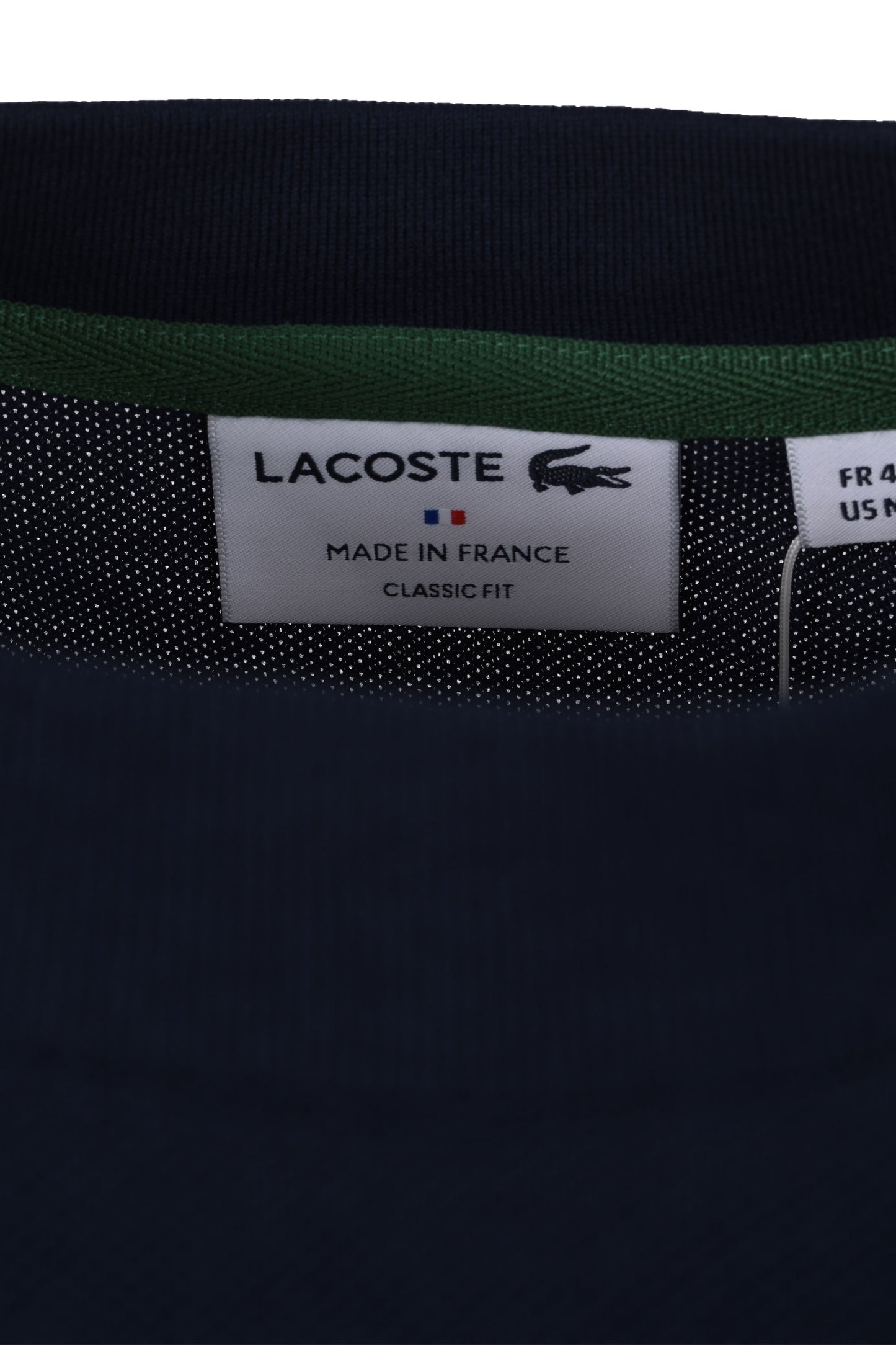 Lacoste Made In France Classic Fit T-Shirt Midnight Blue