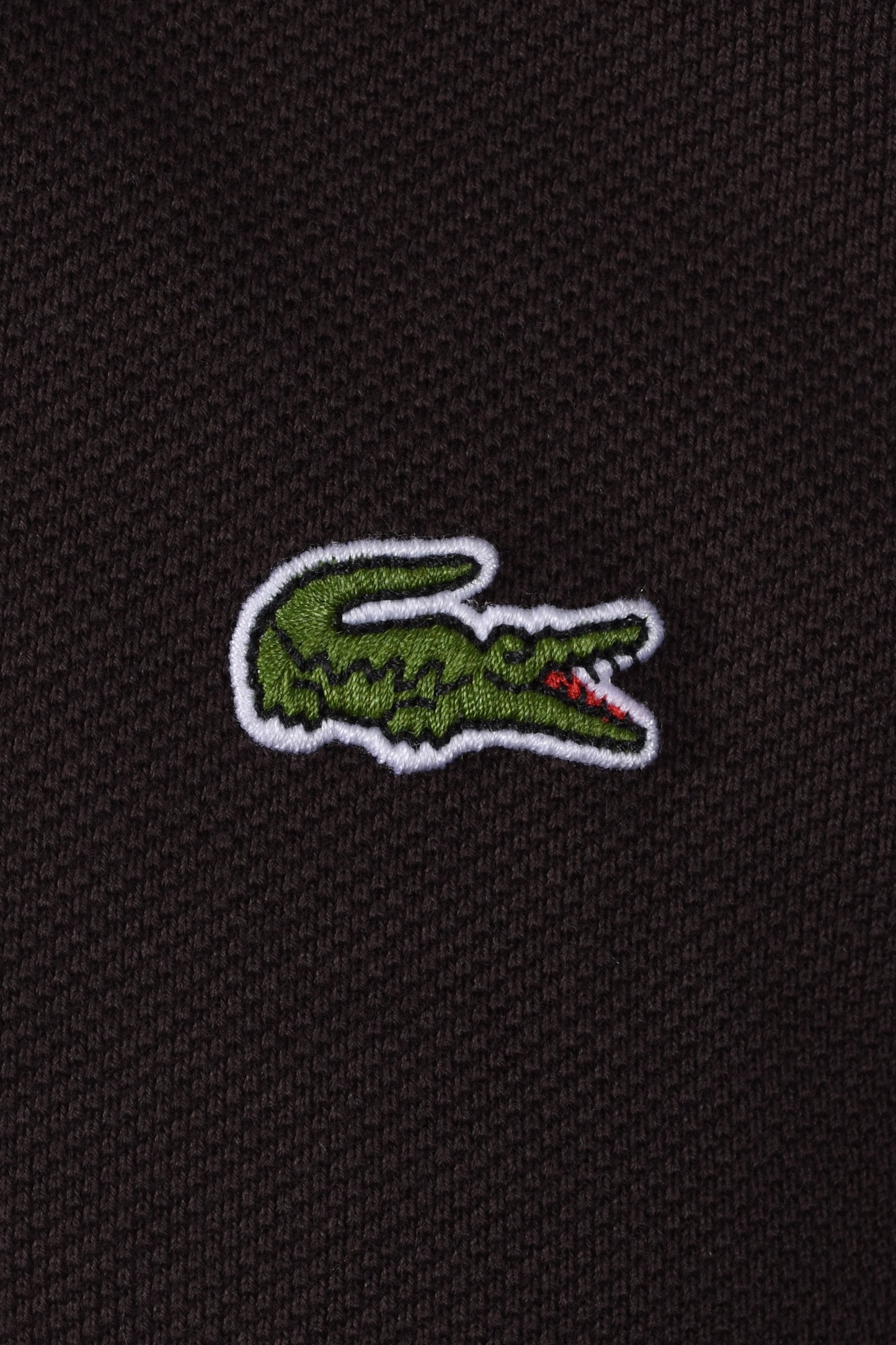 Lacoste Made in France Classic Fit Polo Brown