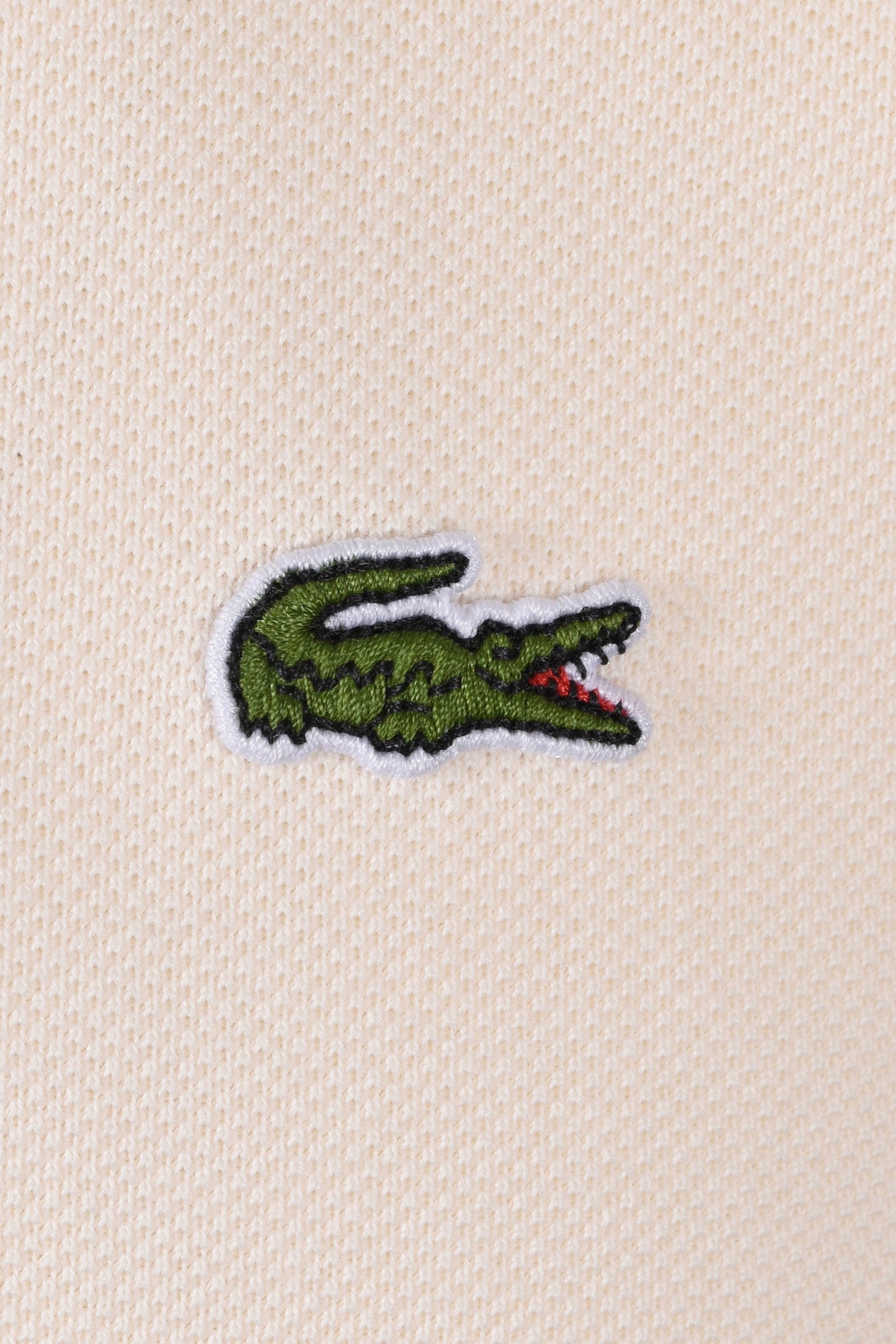 Lacoste Made in France Classic Fit Polo Cream