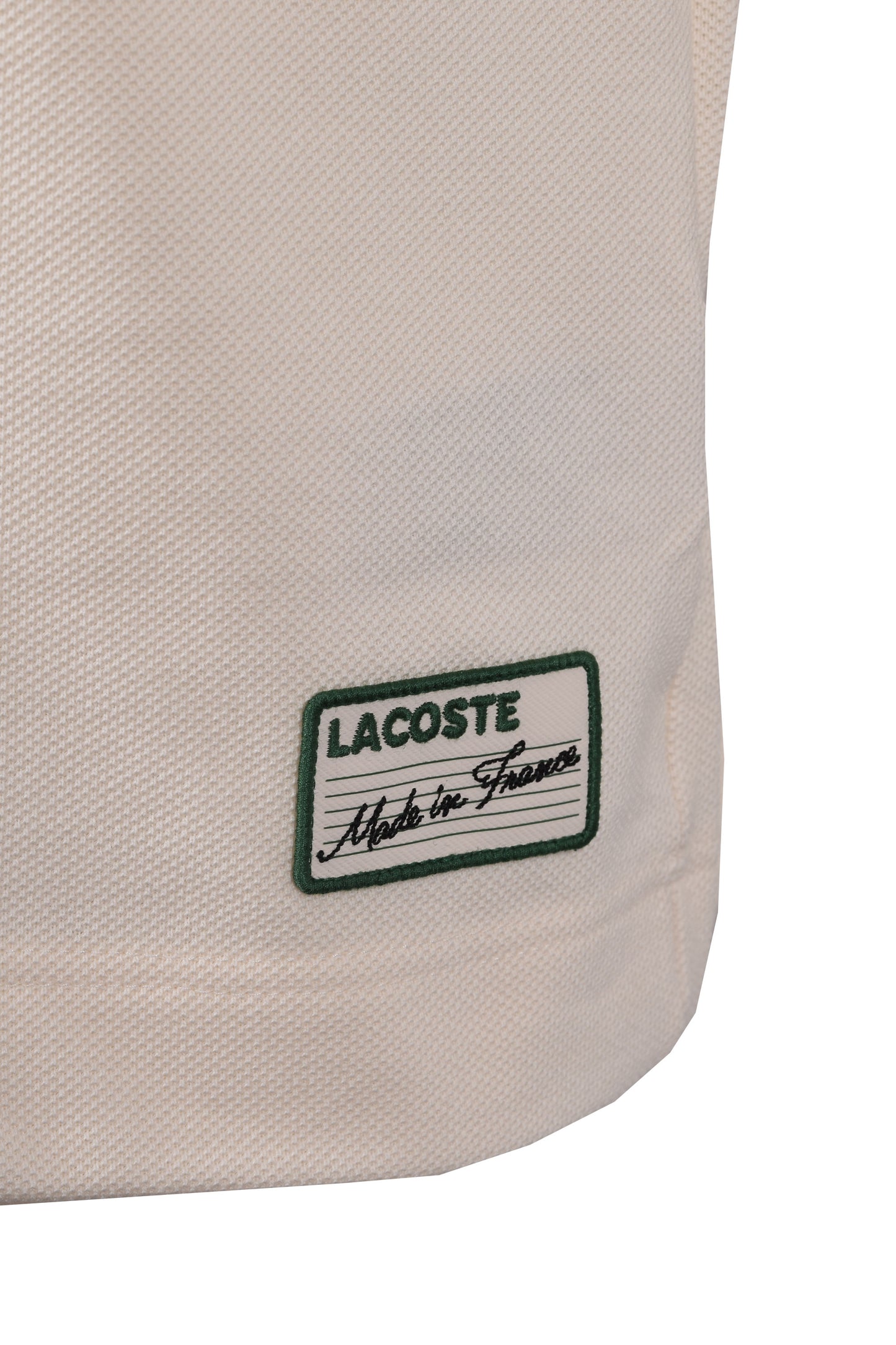 Lacoste Made in France Classic Fit Polo Cream