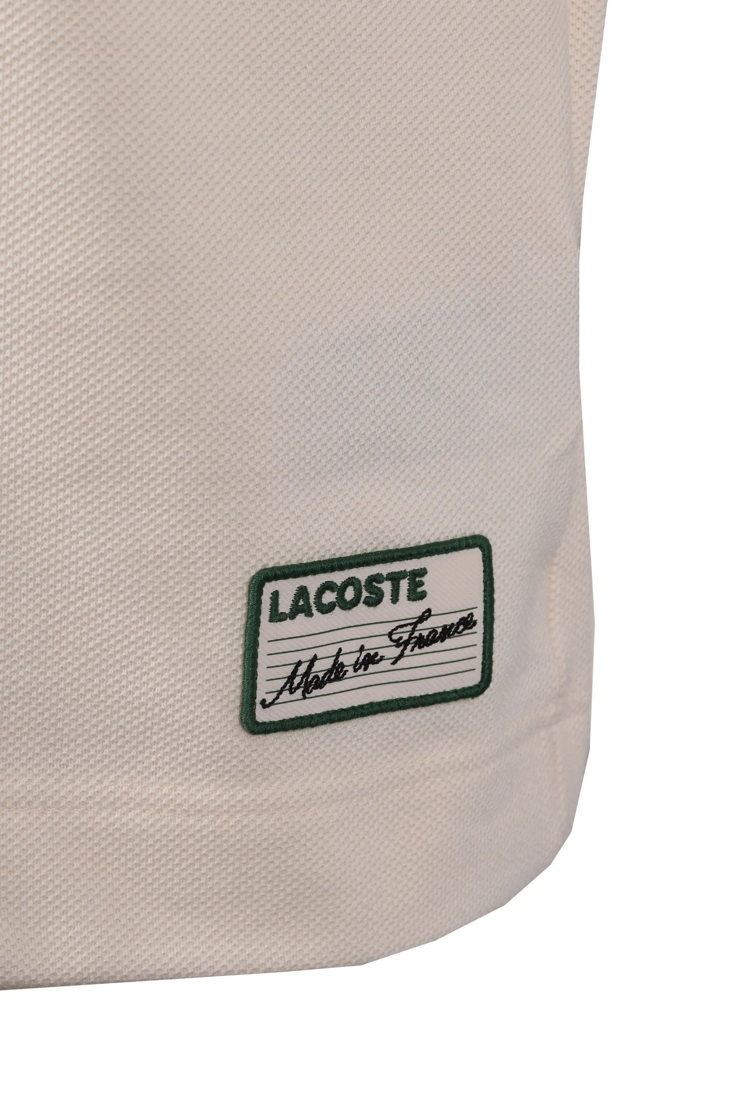 Lacoste Made in France Classic Fit Polo Cream Lacoste