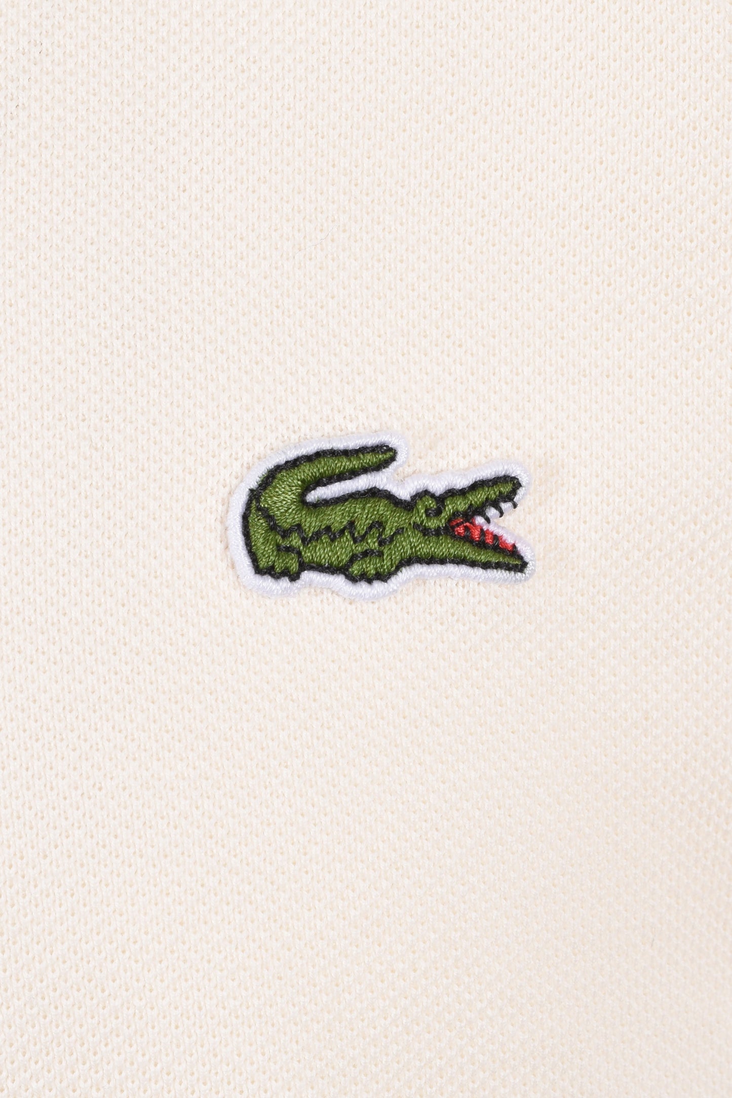 Lacoste Made in France Classic Fit T-Shirt Cream