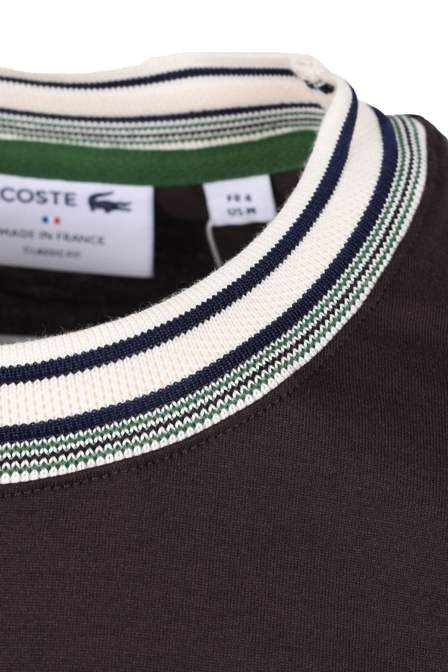 Lacoste Made in France T-Shirt Brown Lacoste