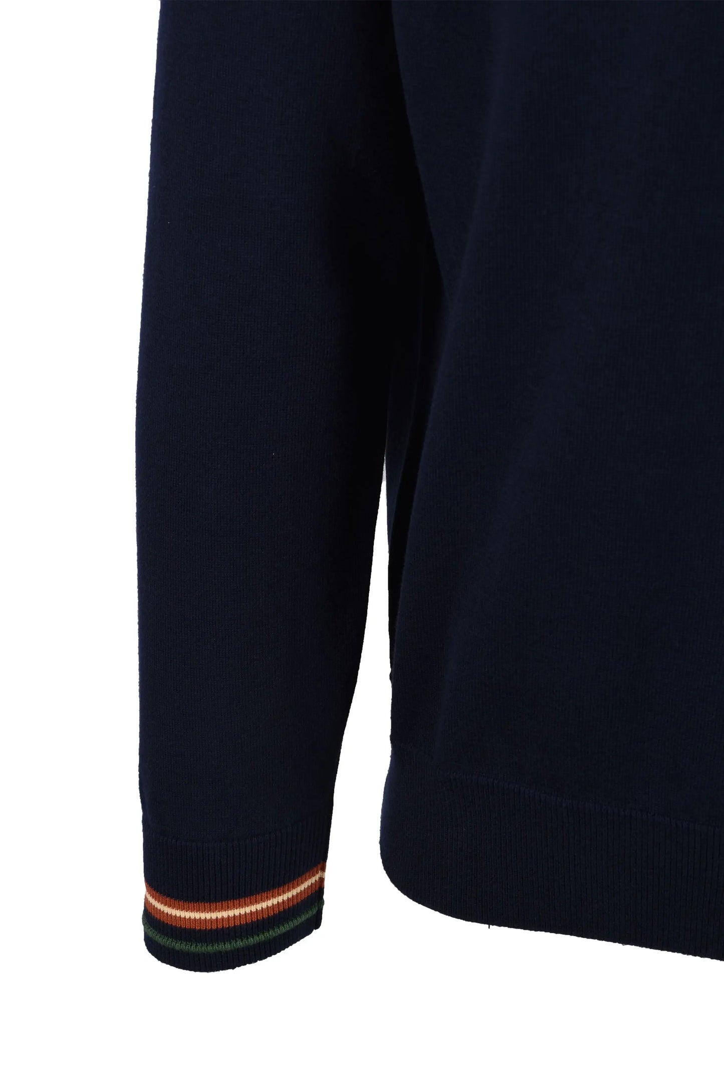 Lacoste Tipped Crew Neck Knitwear Navy Blue Lacoste