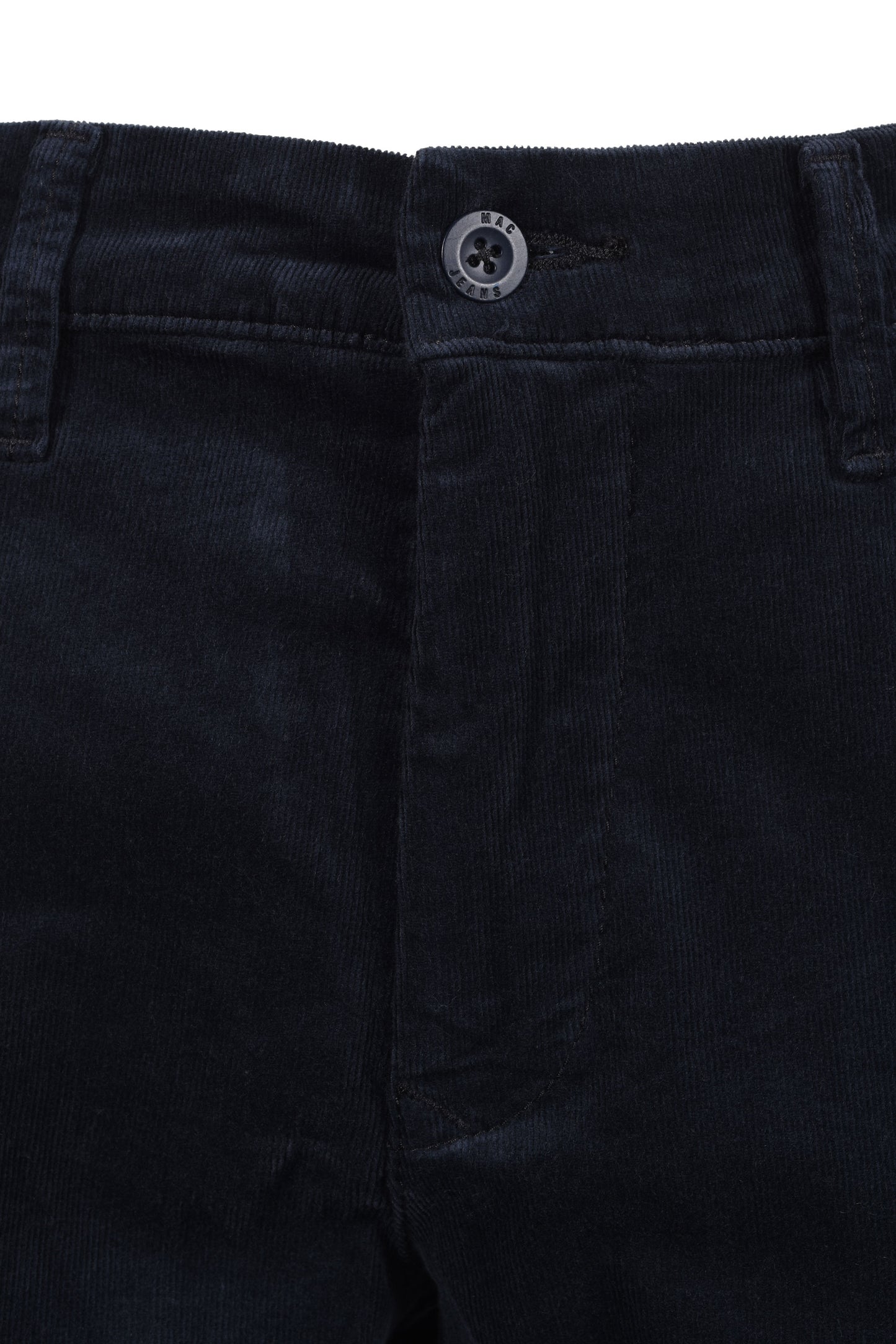 MAC CORDS NAVY Mac Michael Stewart Menswear Trousers