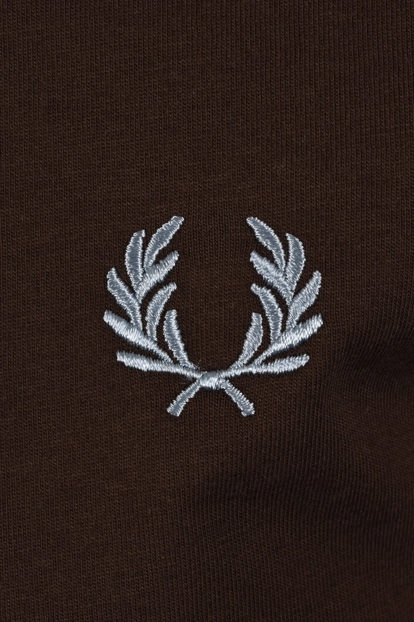 Fred Perry FRED PERRY TWIN TIPPED T-SHIRT BROWN TOBACCO/GREY Fred Perry