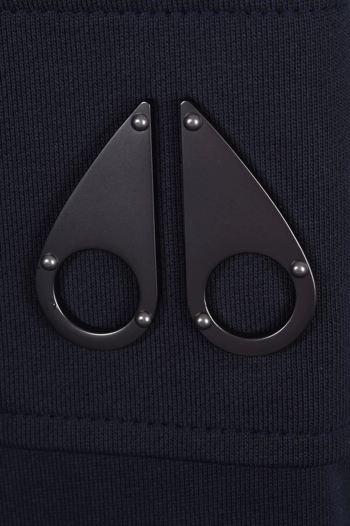 Moose Knuckles Hartsfield Half Zip Sweatshirt Navy Moose Knuckles