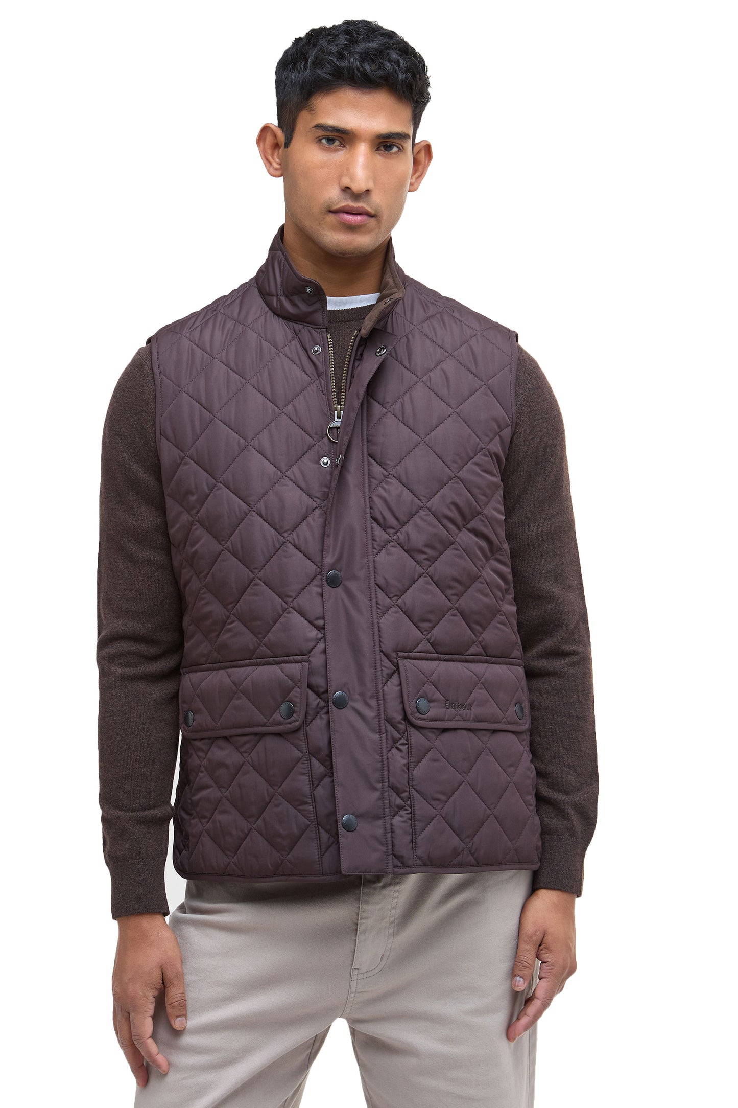 BARBOUR LOWERDALE GILET BLACK OAK